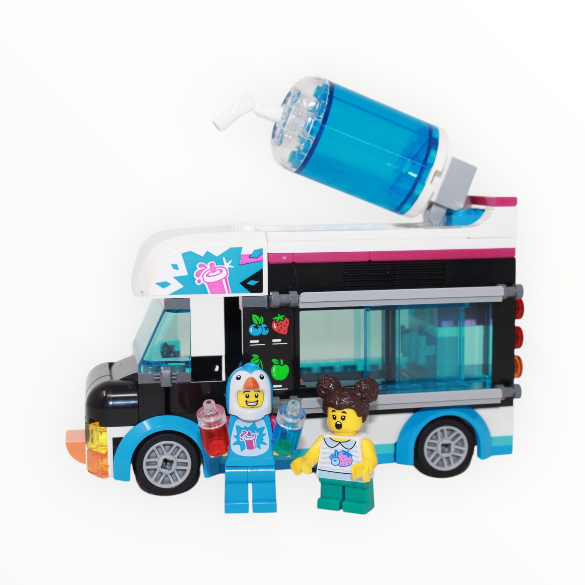 Used Set 60384 City Penguin Slushy Van