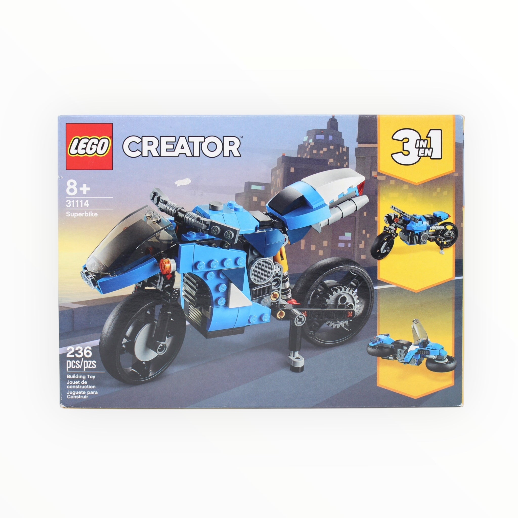Certified Used Set 31114 Creator Superbike
