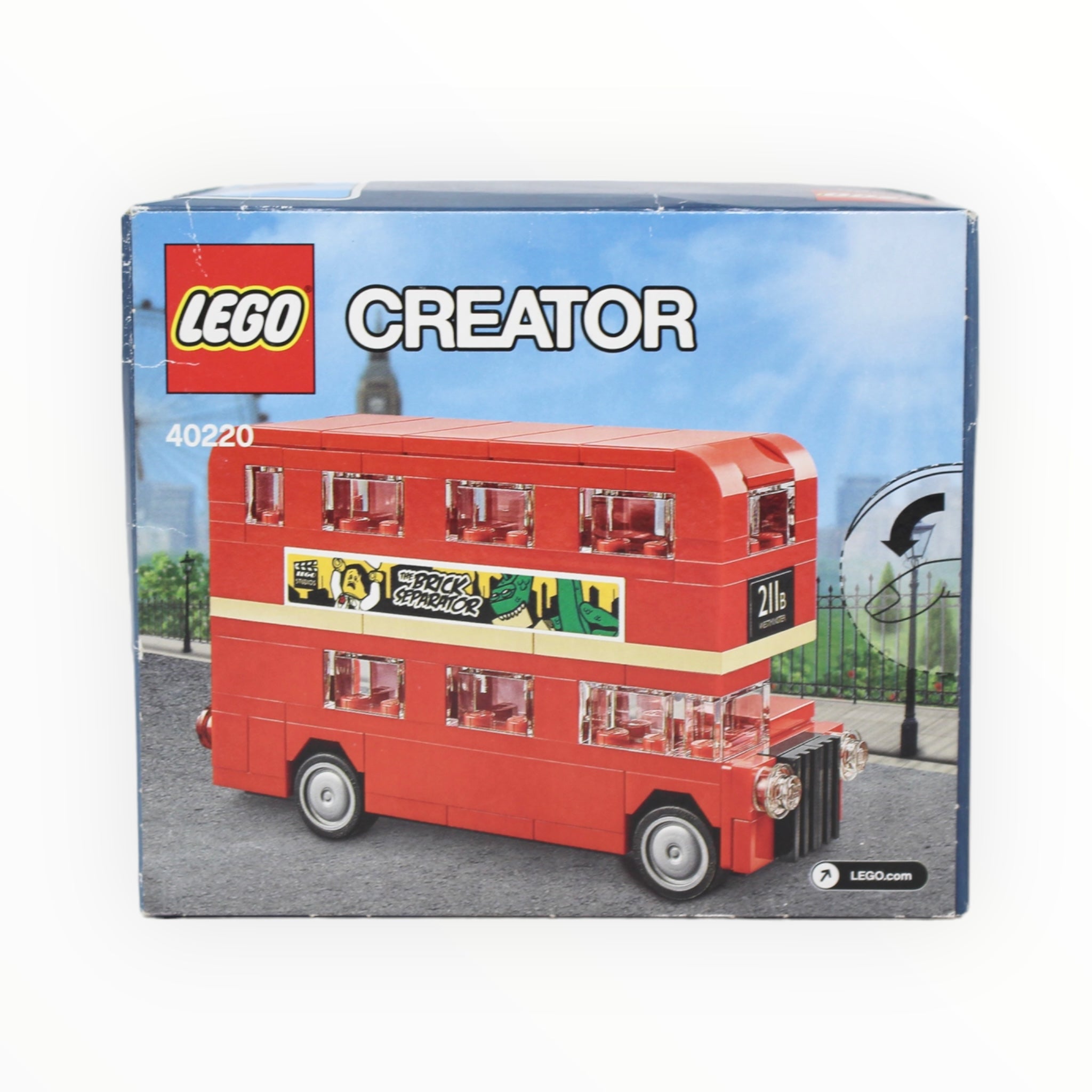 Retired Set 40220 Creator Mini London Bus (European box)