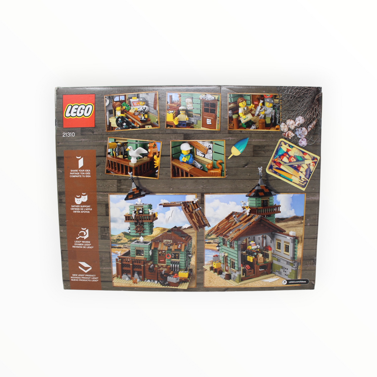 Retired Set 21310 LEGO Ideas Old Fishing Store (some box damage)