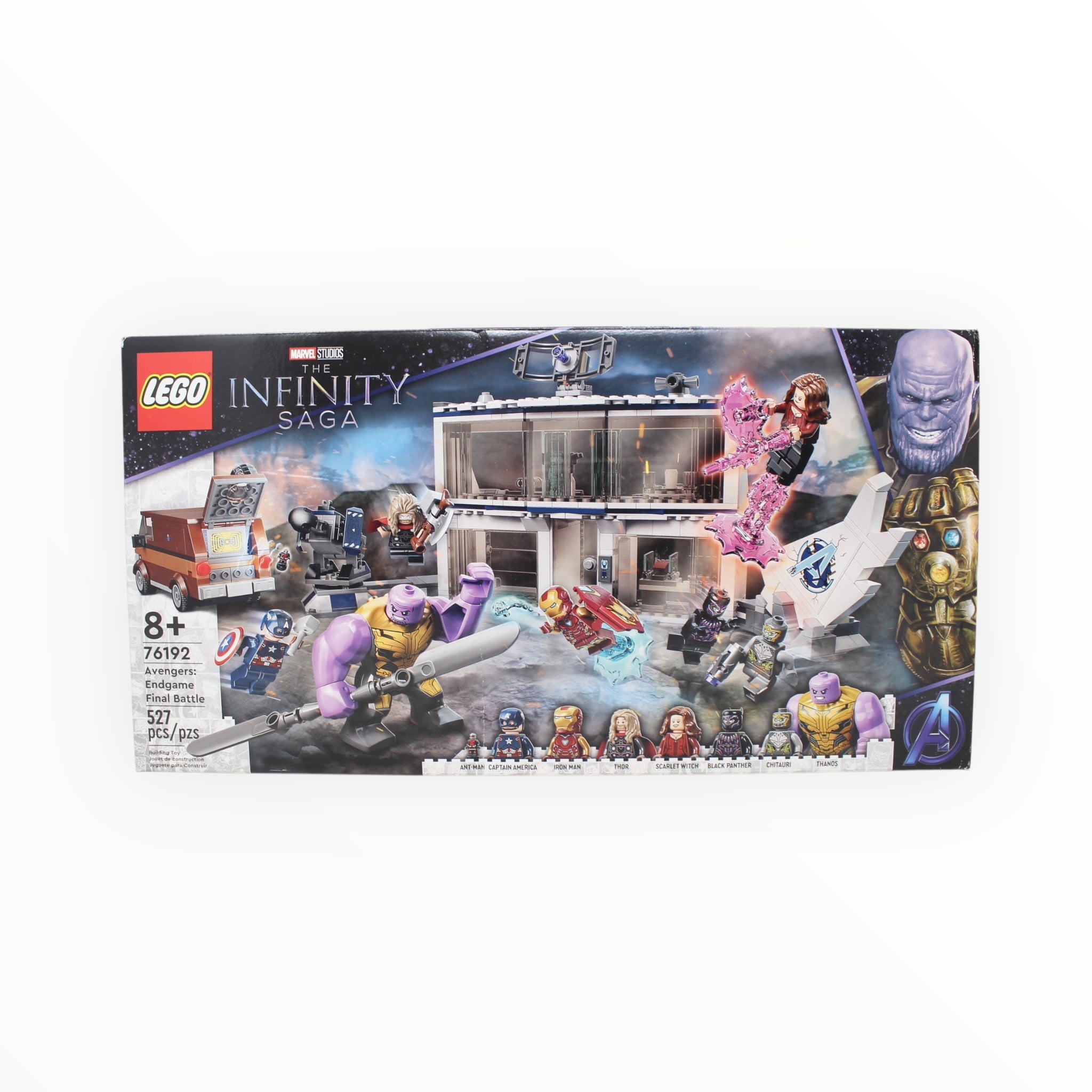 Retired Set 76192 Infinity Saga Avengers: Endgame Final Battle (damaged box)