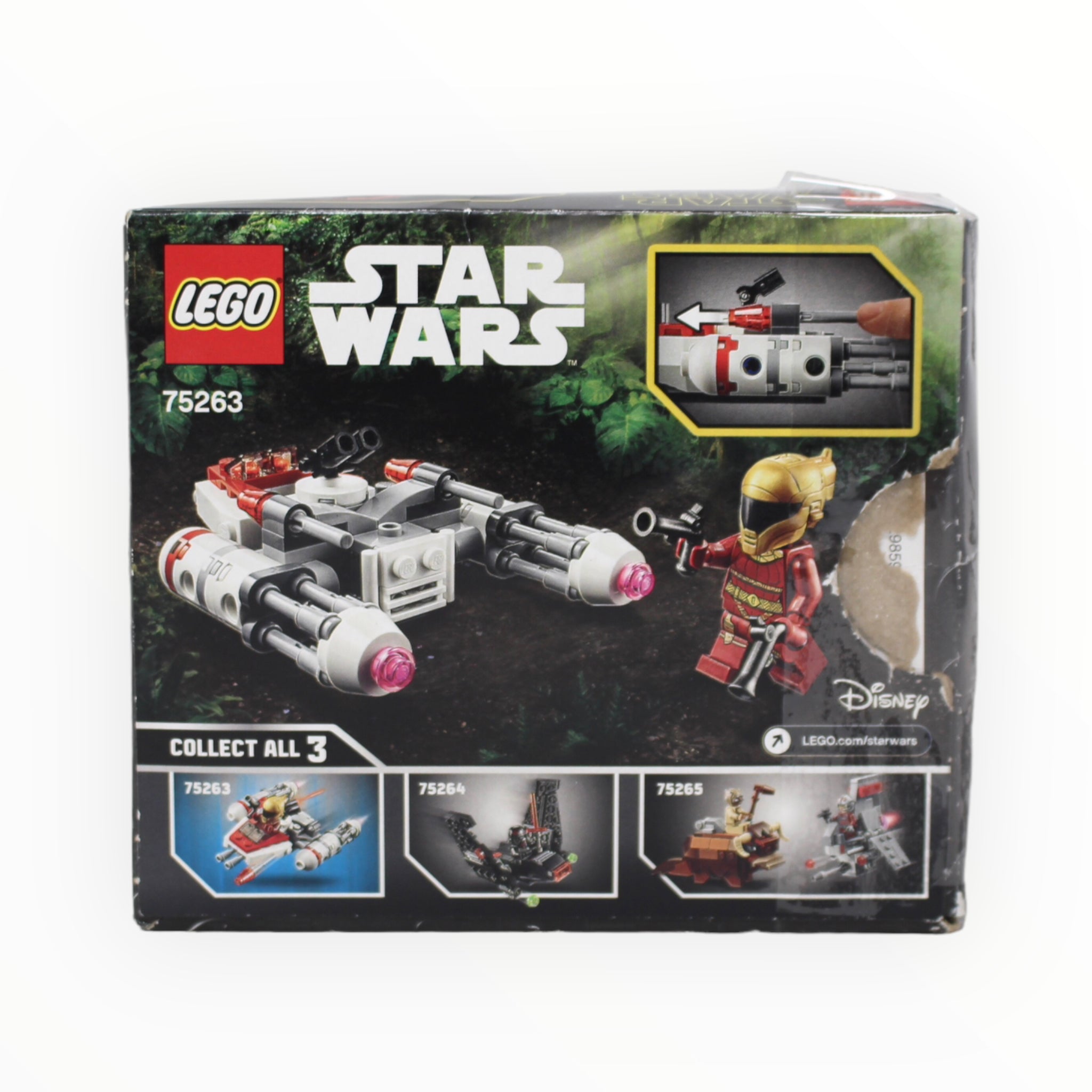 Certified Used Set 75263 Star Wars Resistance Y-Wing Microfighter