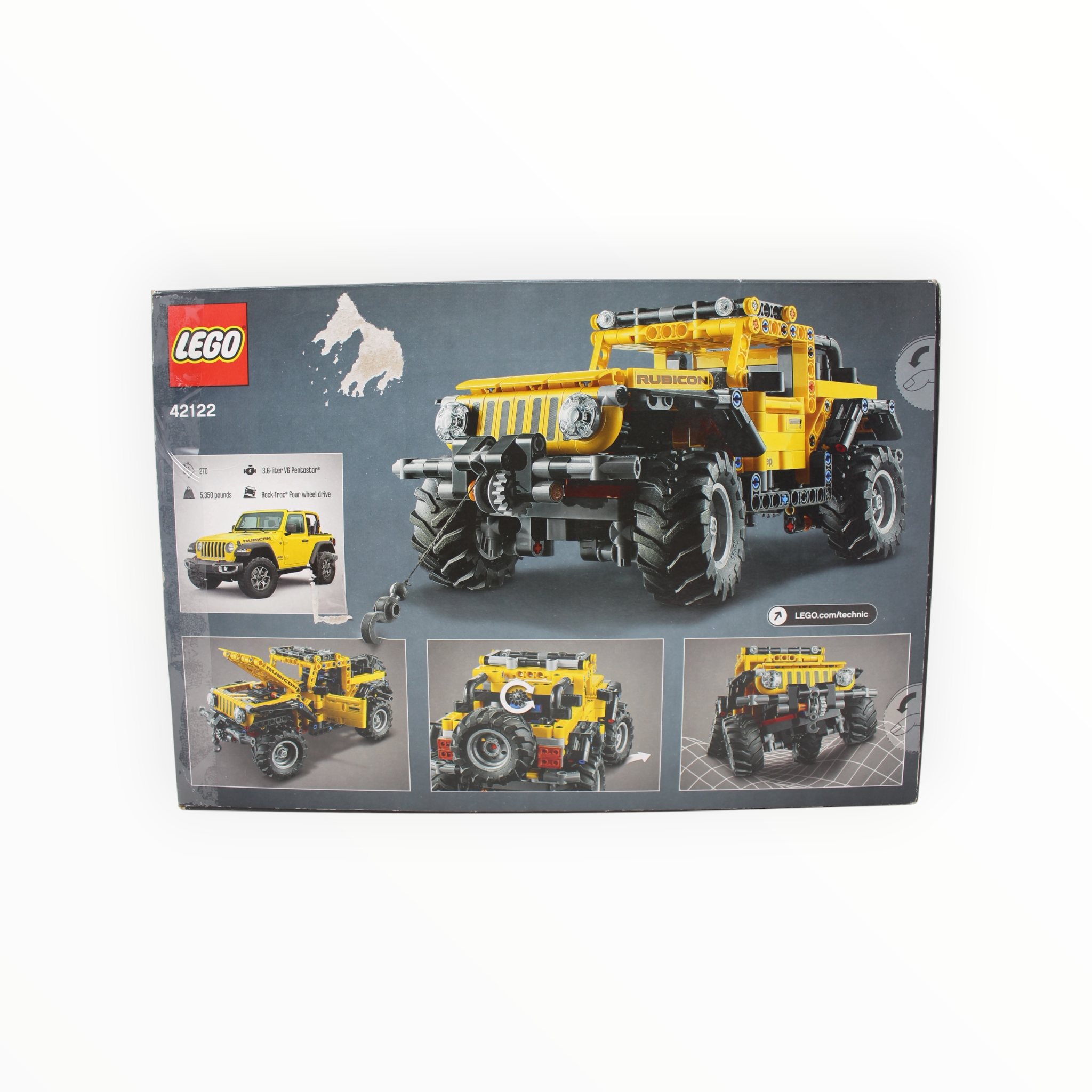 Certified Used Set 42122 Technic Jeep Wrangler (some box damage)