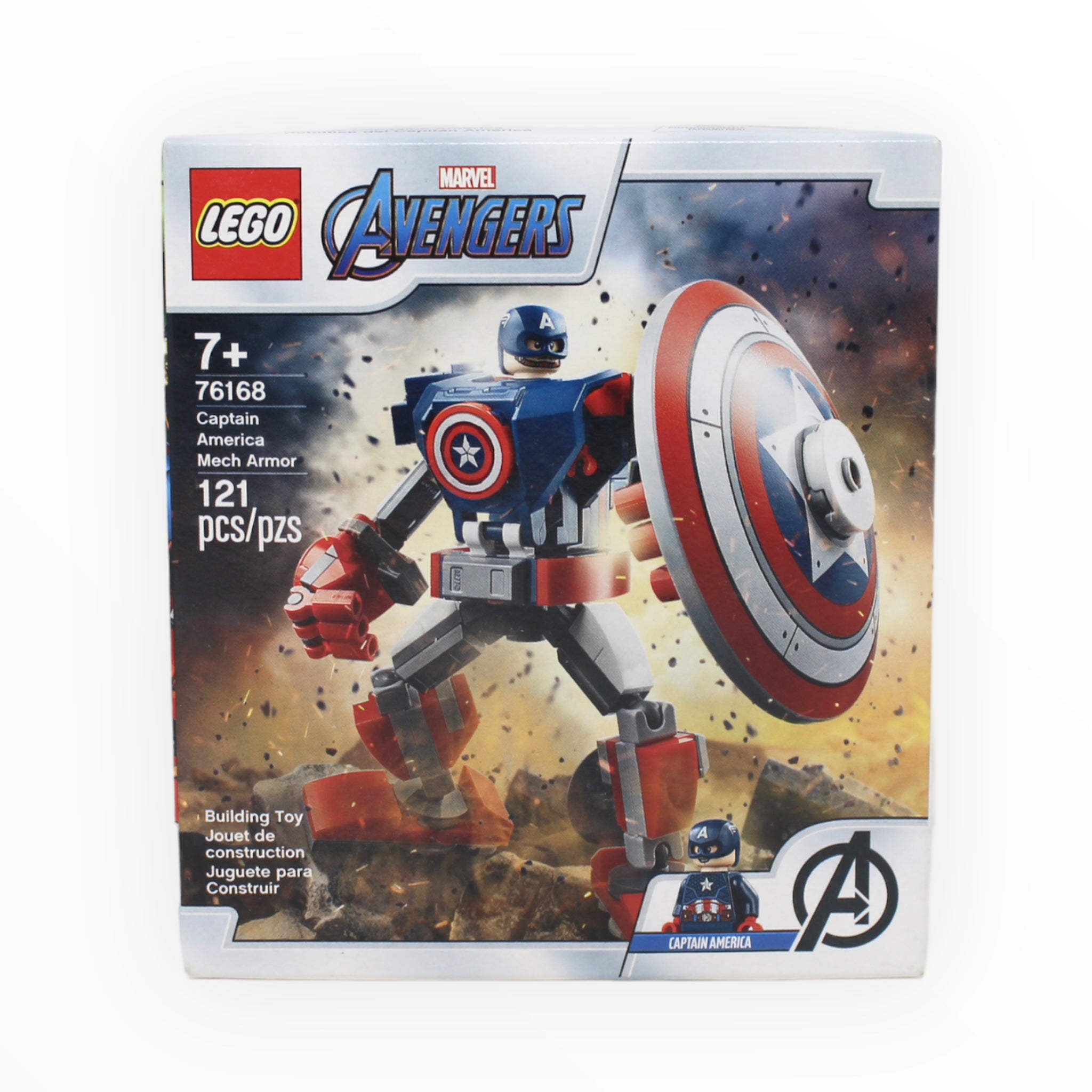 Retired Set 76168 Avengers Captain America Mech Armor