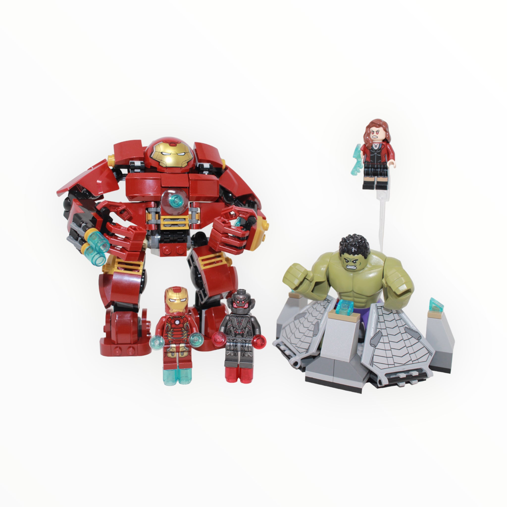Used Set 76031 Marvel Super Heroes Hulk Buster Smash