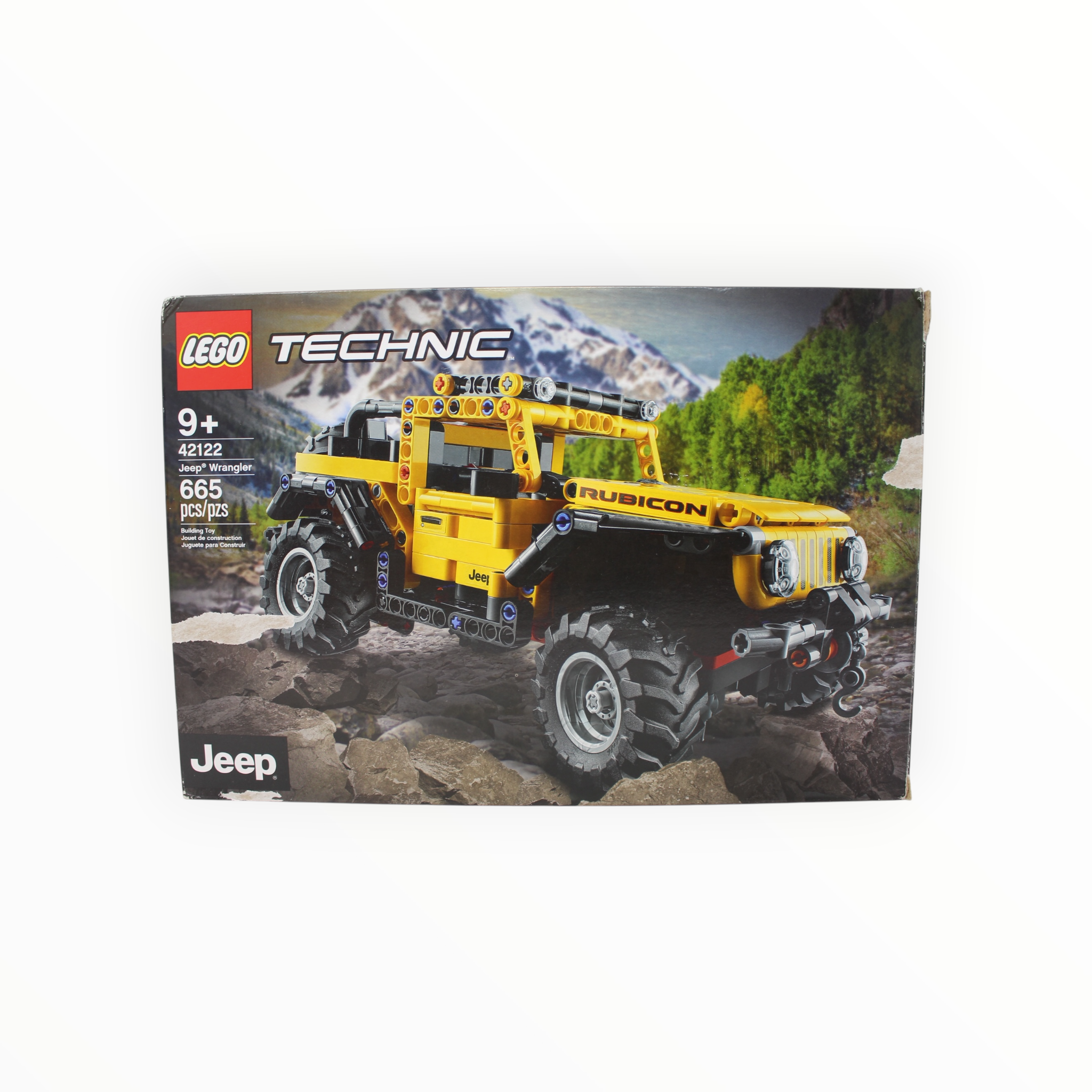 Certified Used Set 42122 Technic Jeep Wrangler (some box damage)