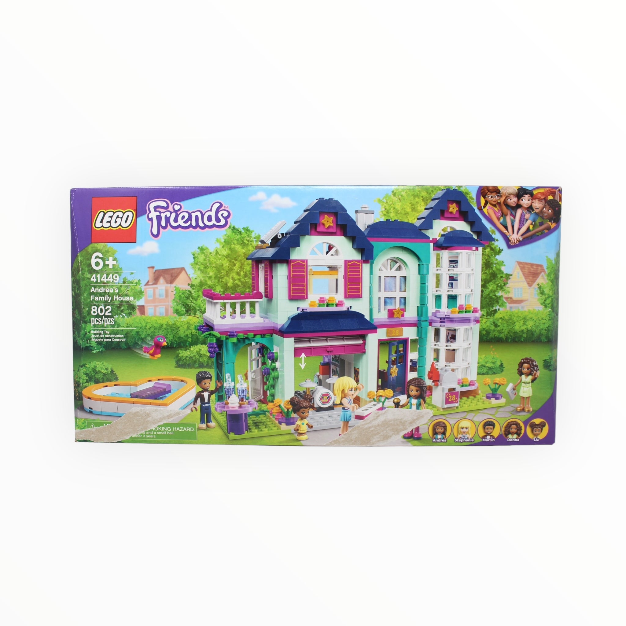 Certified Used Set 41449 Friends Andrea’s Family House