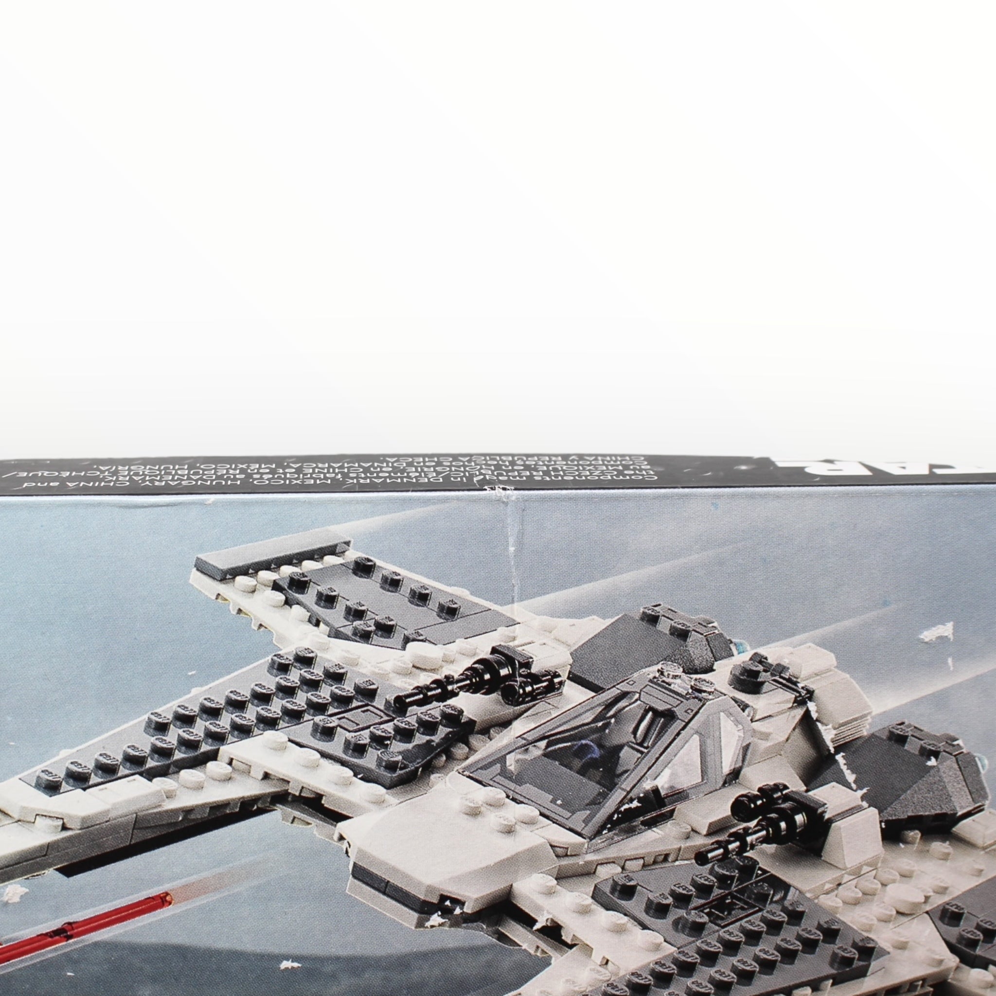 Retired Set 75348 Star Wars Mandalorian Fang Fighter vs. TIE Interceptor (slight box damage)