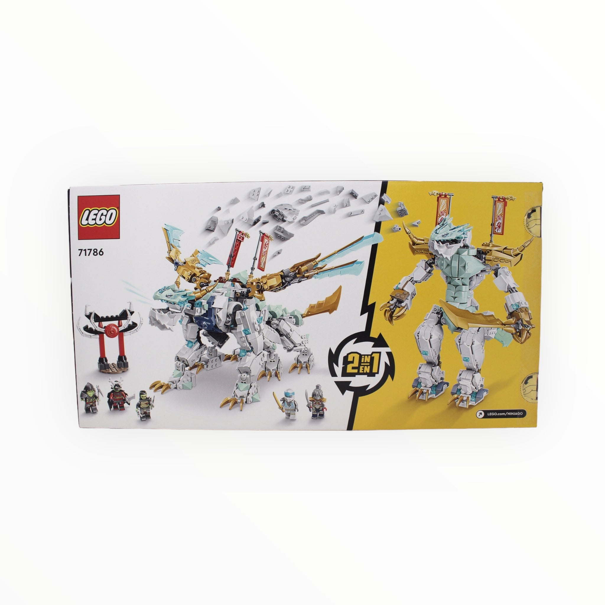 Certified Used Set 71786 Ninjago Zane’s Ice Dragon Creature