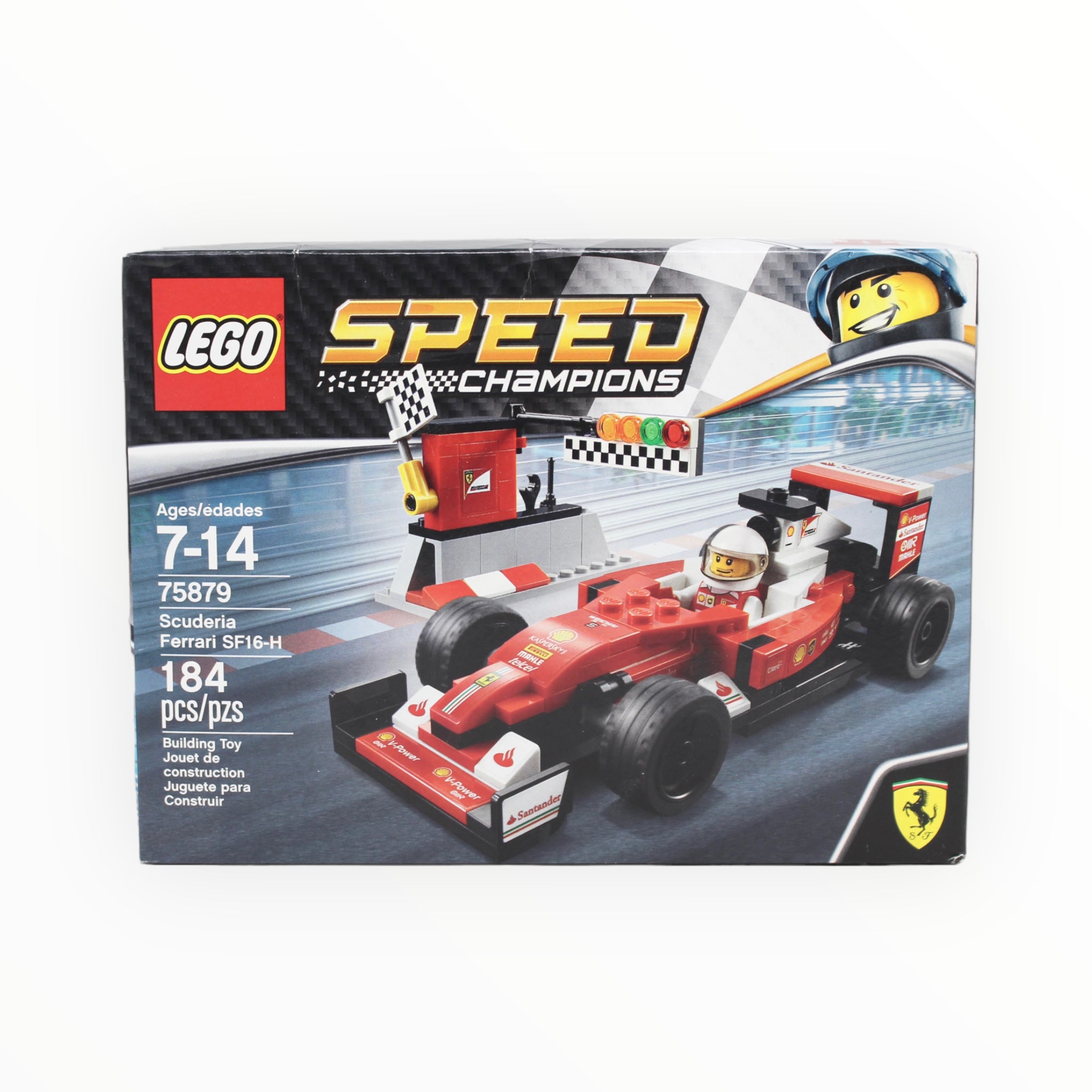 Retired Set 75879 Speed Champions Scuderia Ferrari SF16-H