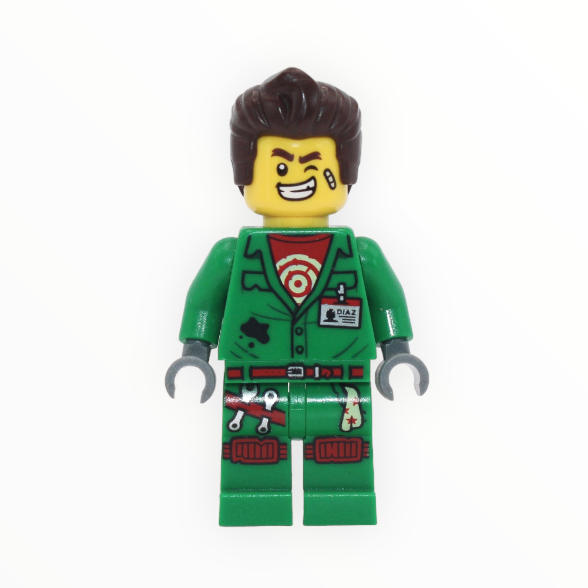 Douglas Elton / El Fuego (coveralls, hair)