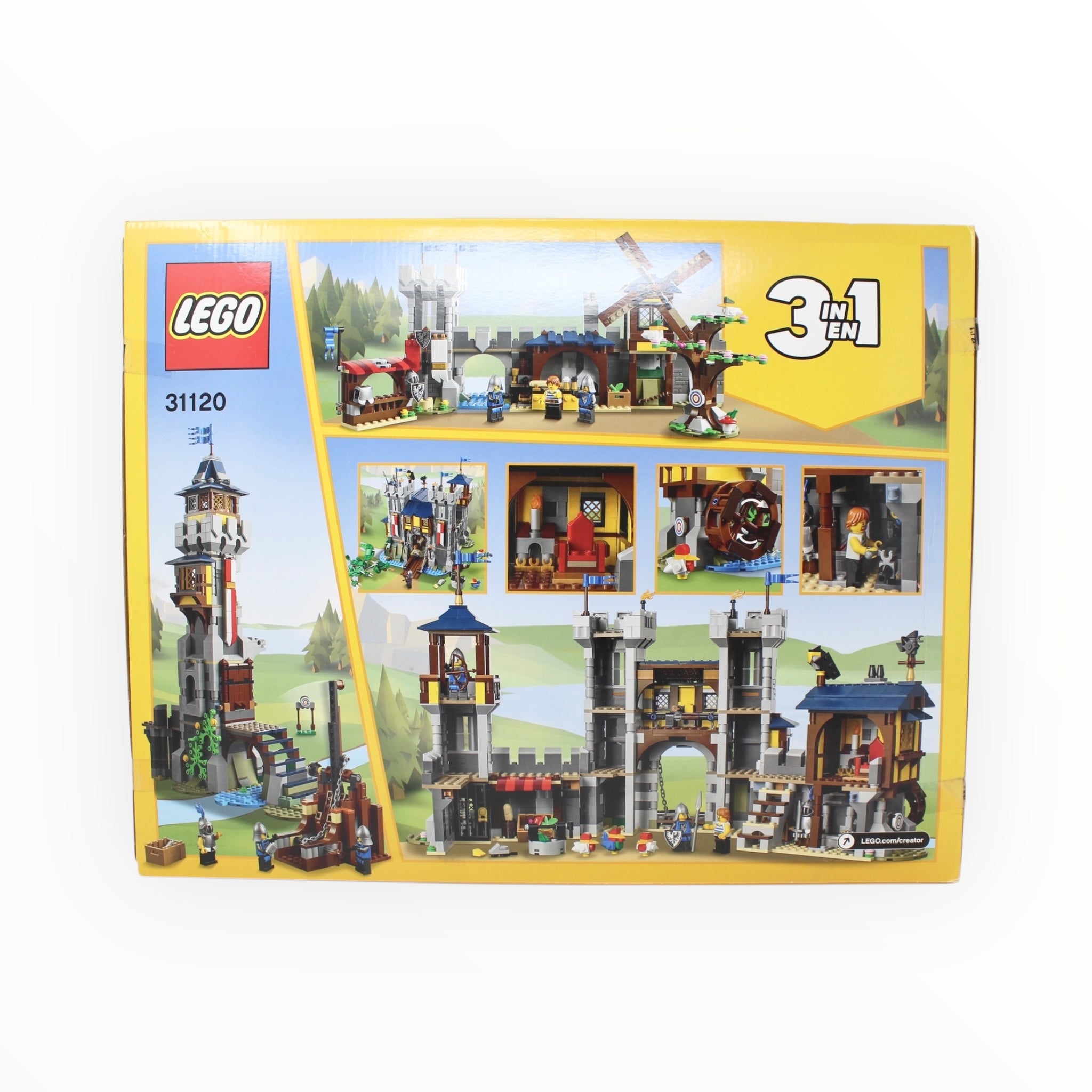 Retired Set 31120 Creator Medieval Castle (damaged box)
