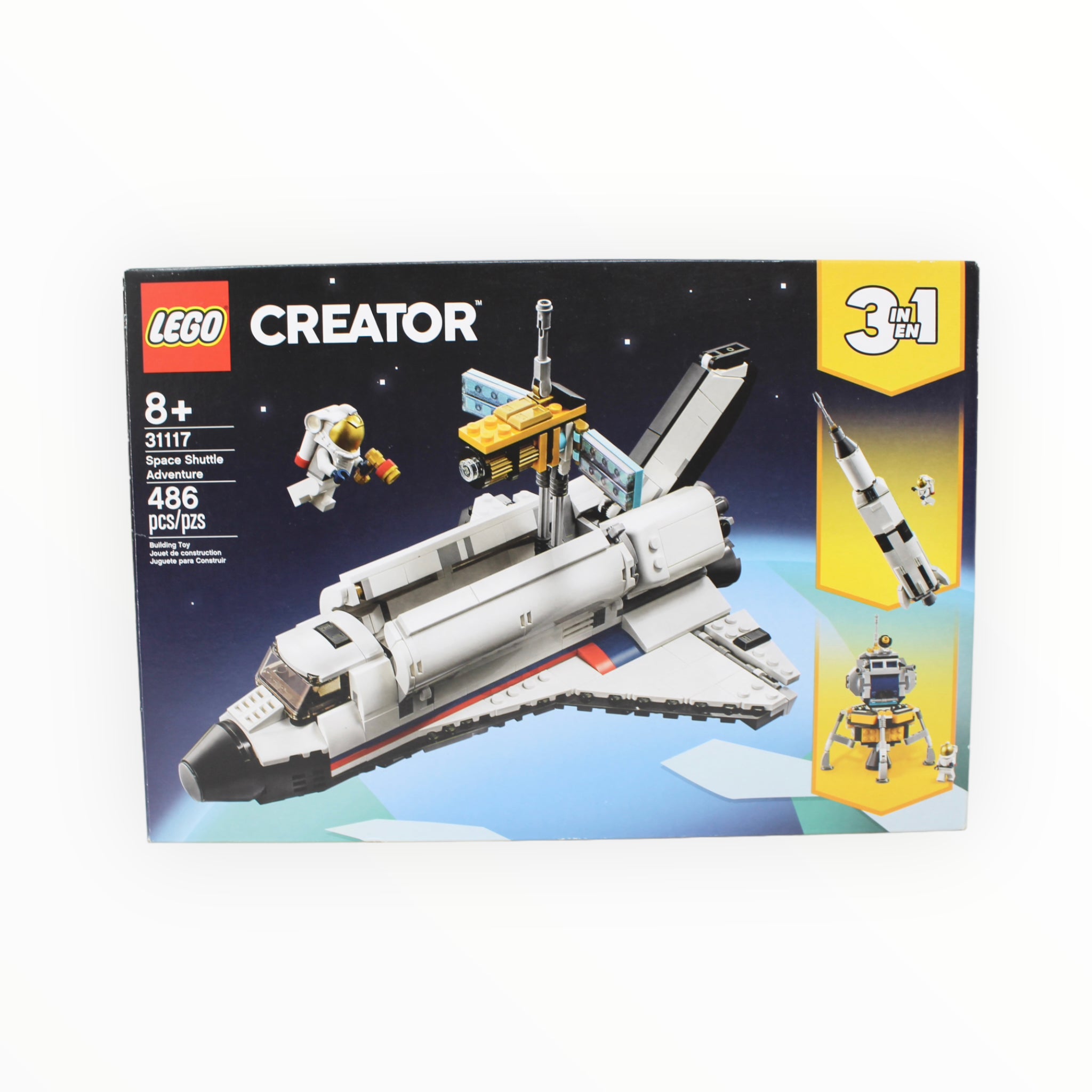 Certified Used Set 31117 Creator Space Shuttle Adventure