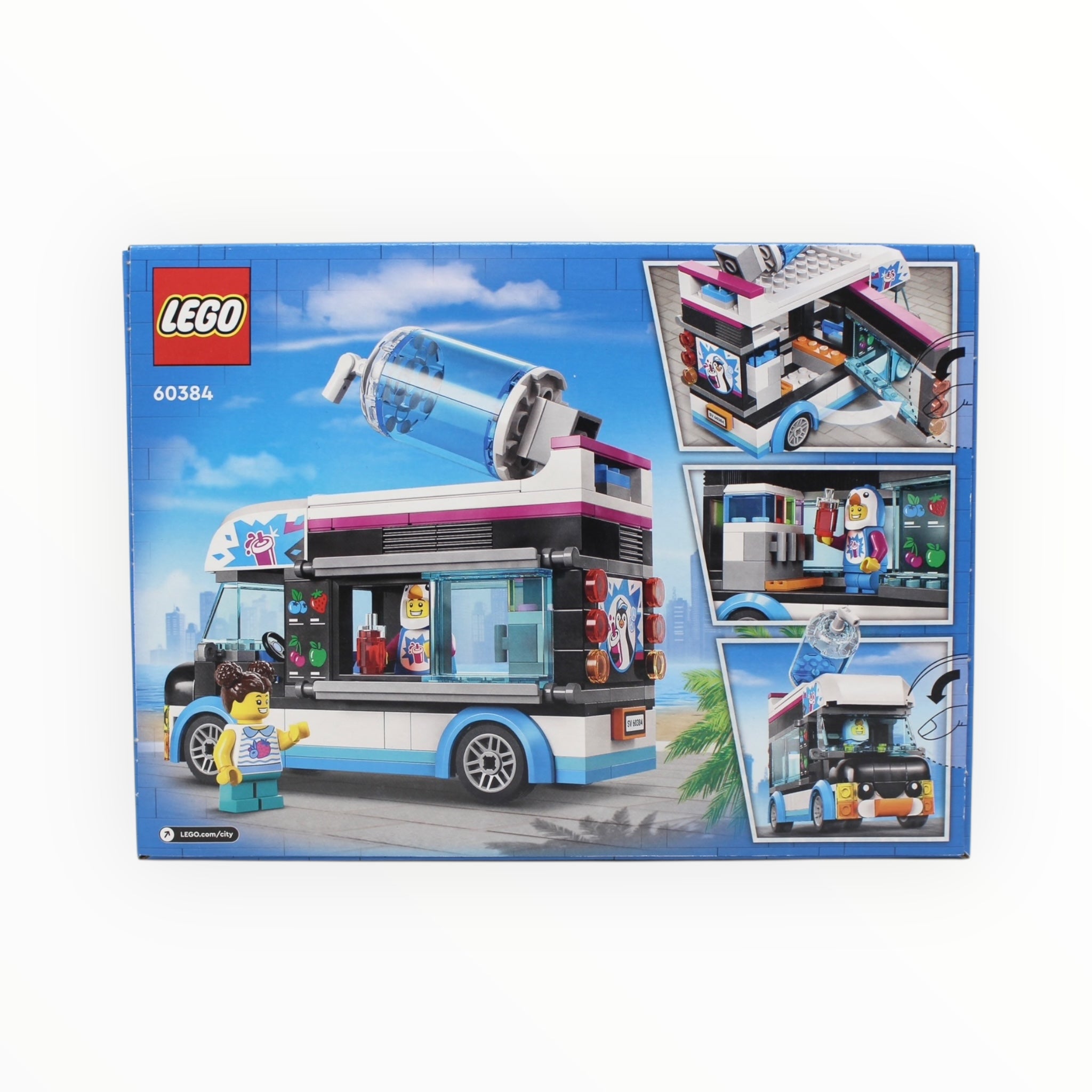 Retired Set 60384 City Penguin Slushy Van