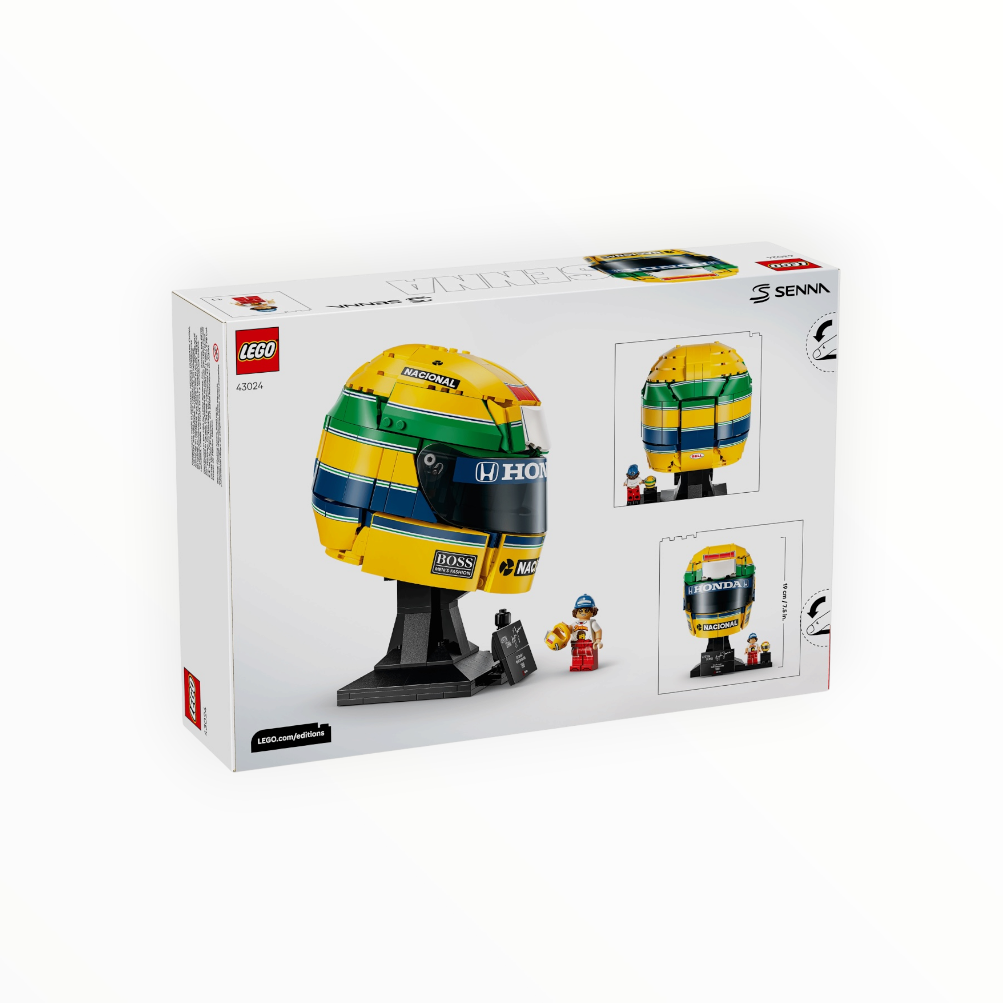 43024 LEGO Editions Ayrton Senna Helmet