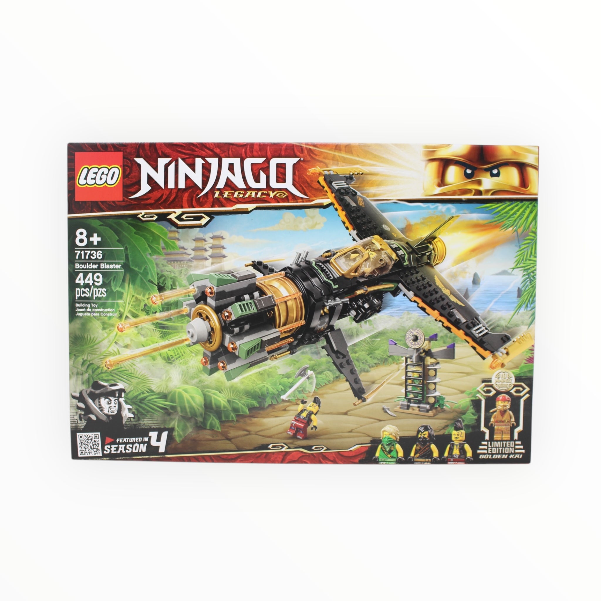 Retired Set 71736 Ninjago Boulder Blaster