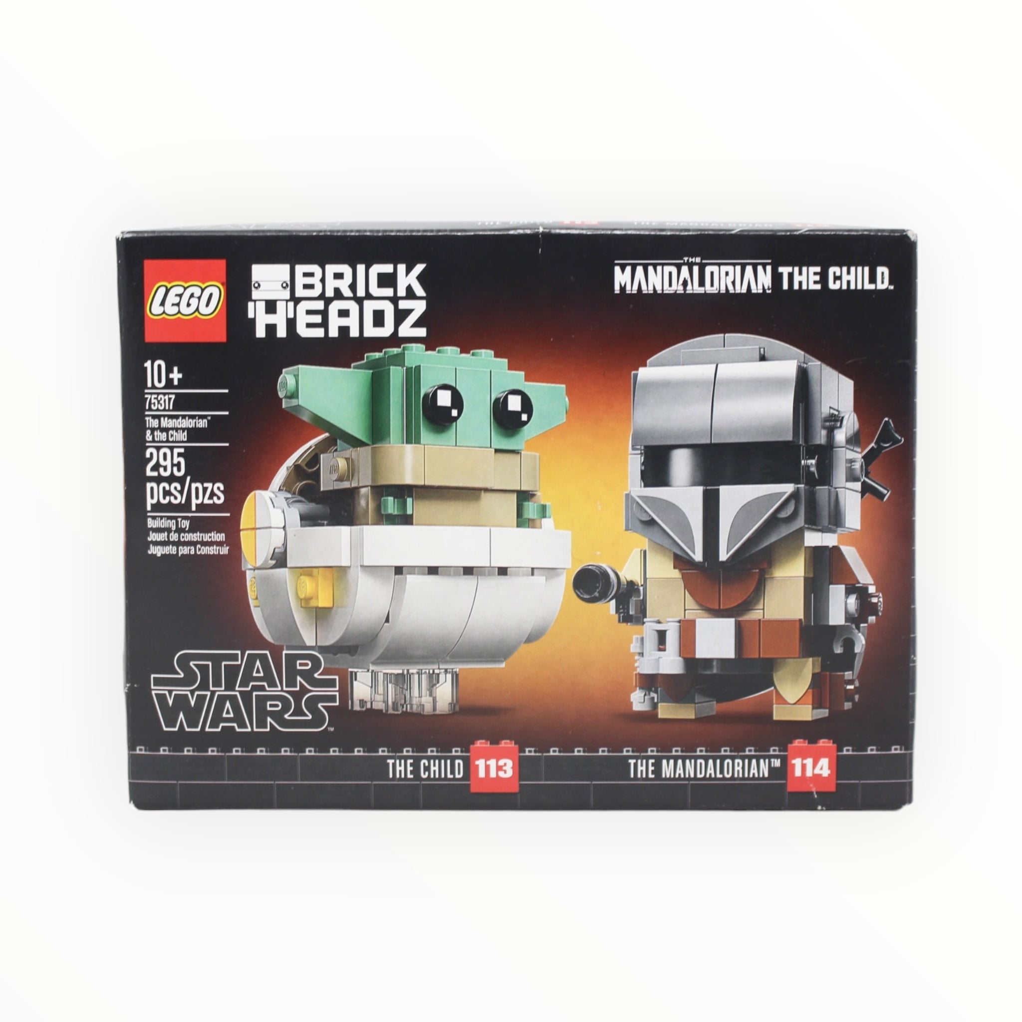 Retired Set 75317 Star Wars BrickHeadz The Mandalorian & The Child