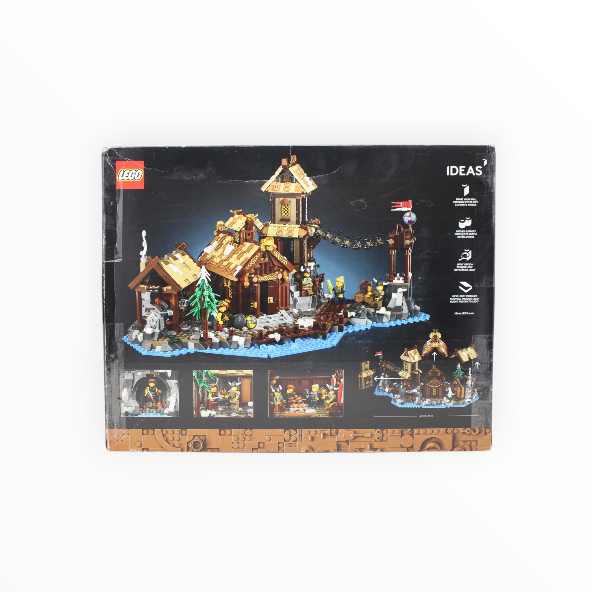 Certified Used Set 21343 LEGO Ideas Viking Village (open box, sealed bags)