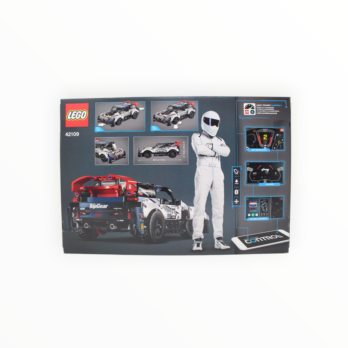 Retired Set 42109 Technic App-Controlled Top Gear Rally Car