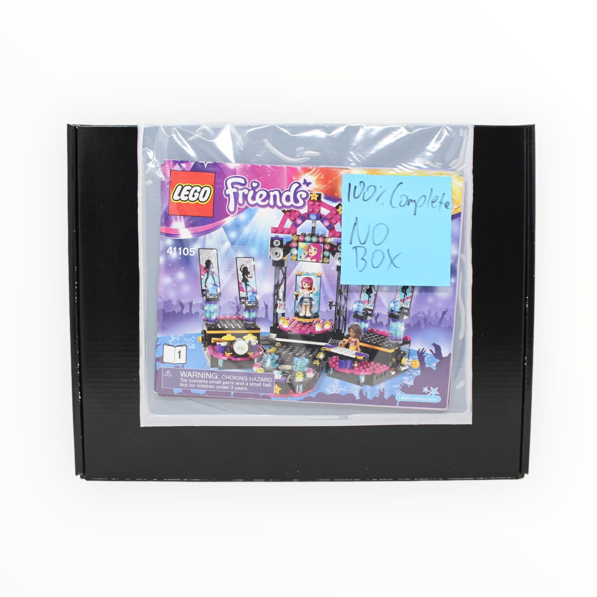 Certified Used Set 41105 Friends Pop Star Show Stage (no box)