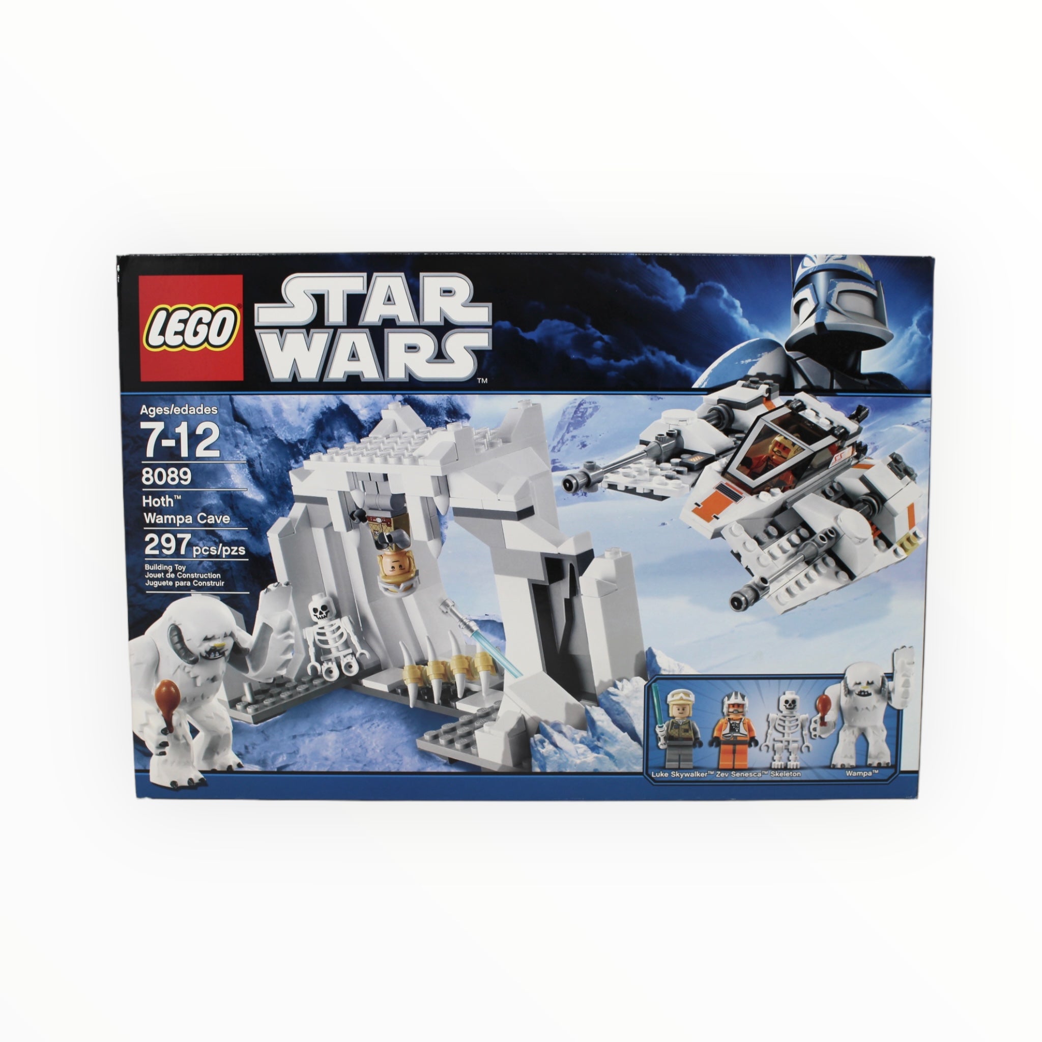 Retired Set 8089 Star Wars Hoth Wampa Cave