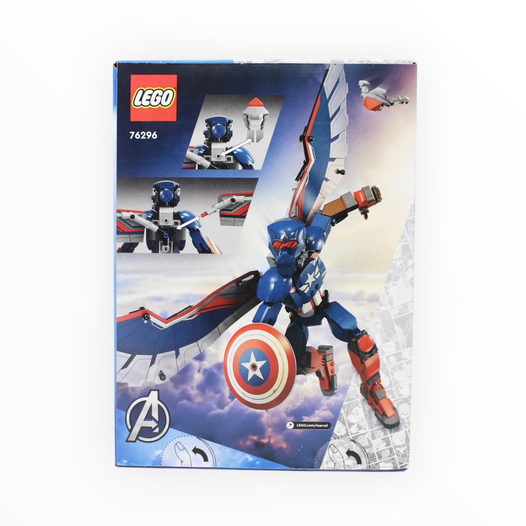 Retired Set 76296 Captain America: Brave New World New Captain America Construction Figure
