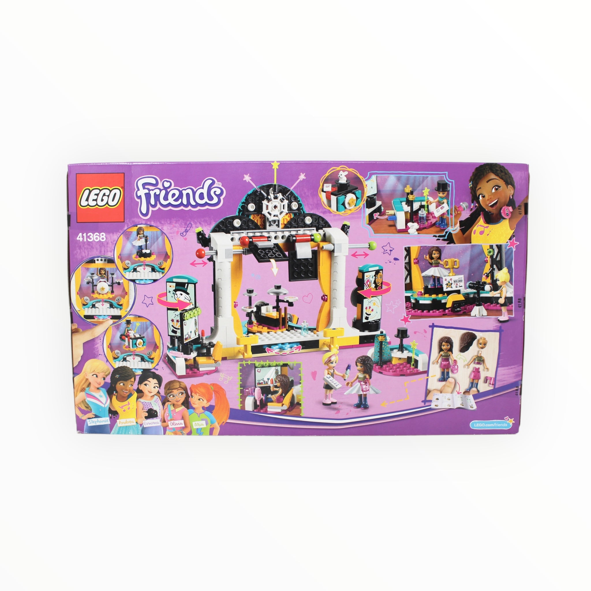 Retired Set 41368 Friends Andrea’s Talent Show