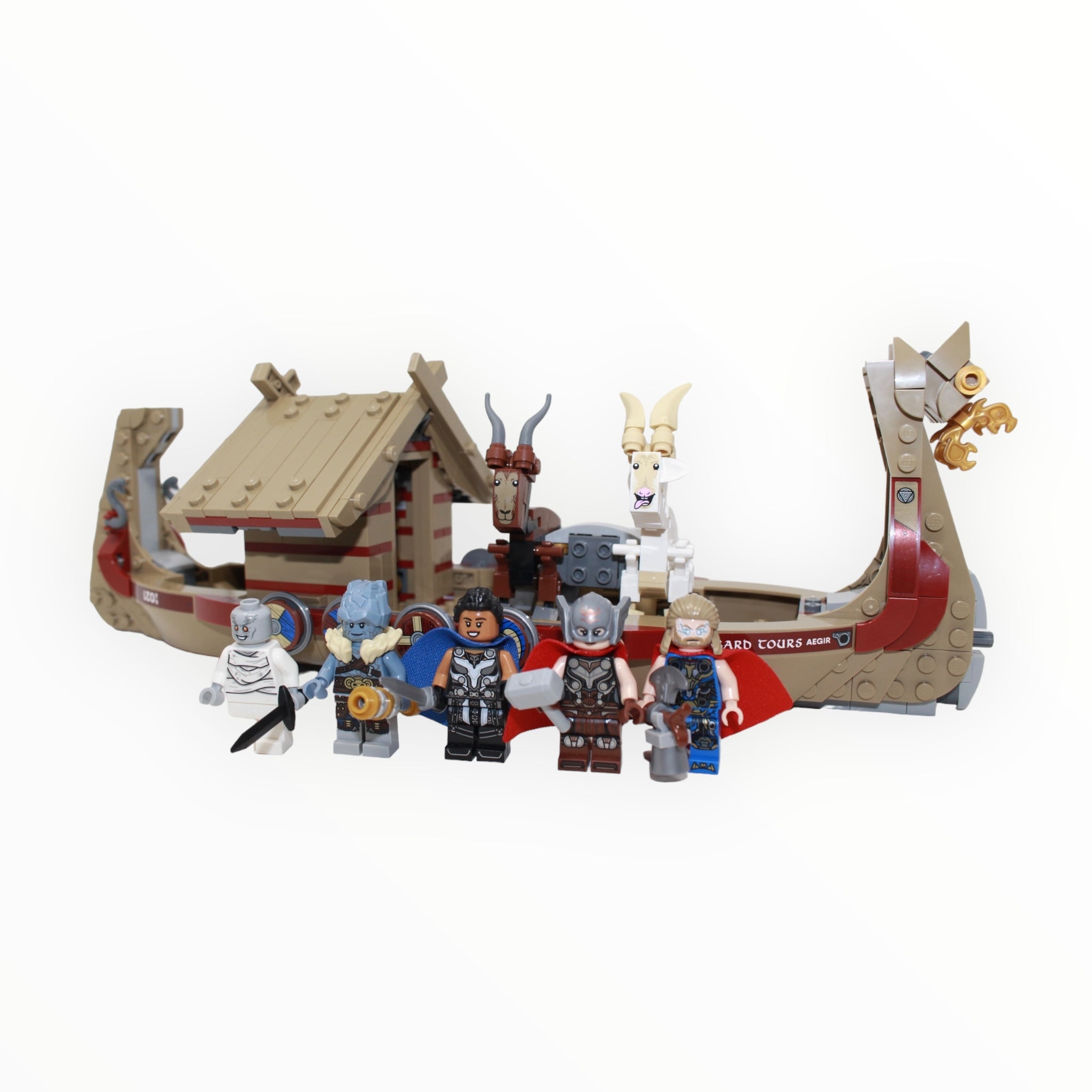 Used Set 76208 Thor: Love and Thunder The Goat Boat