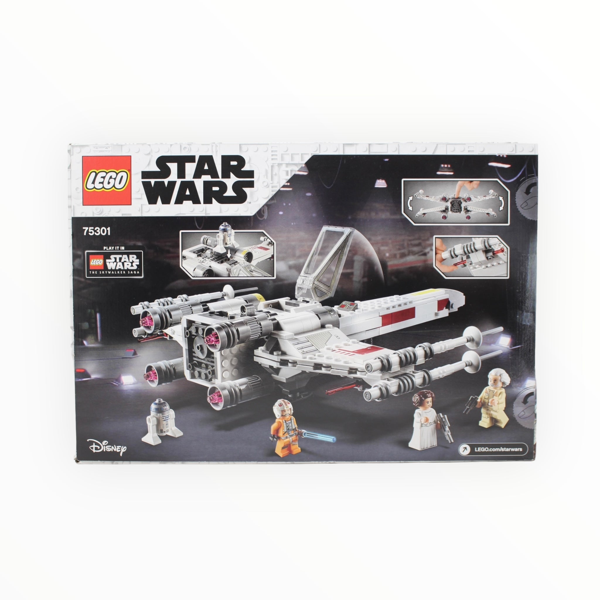 Certified Used Set 75301 Star Wars Luke Skywalker’s X-Wing Fighter (damaged box)