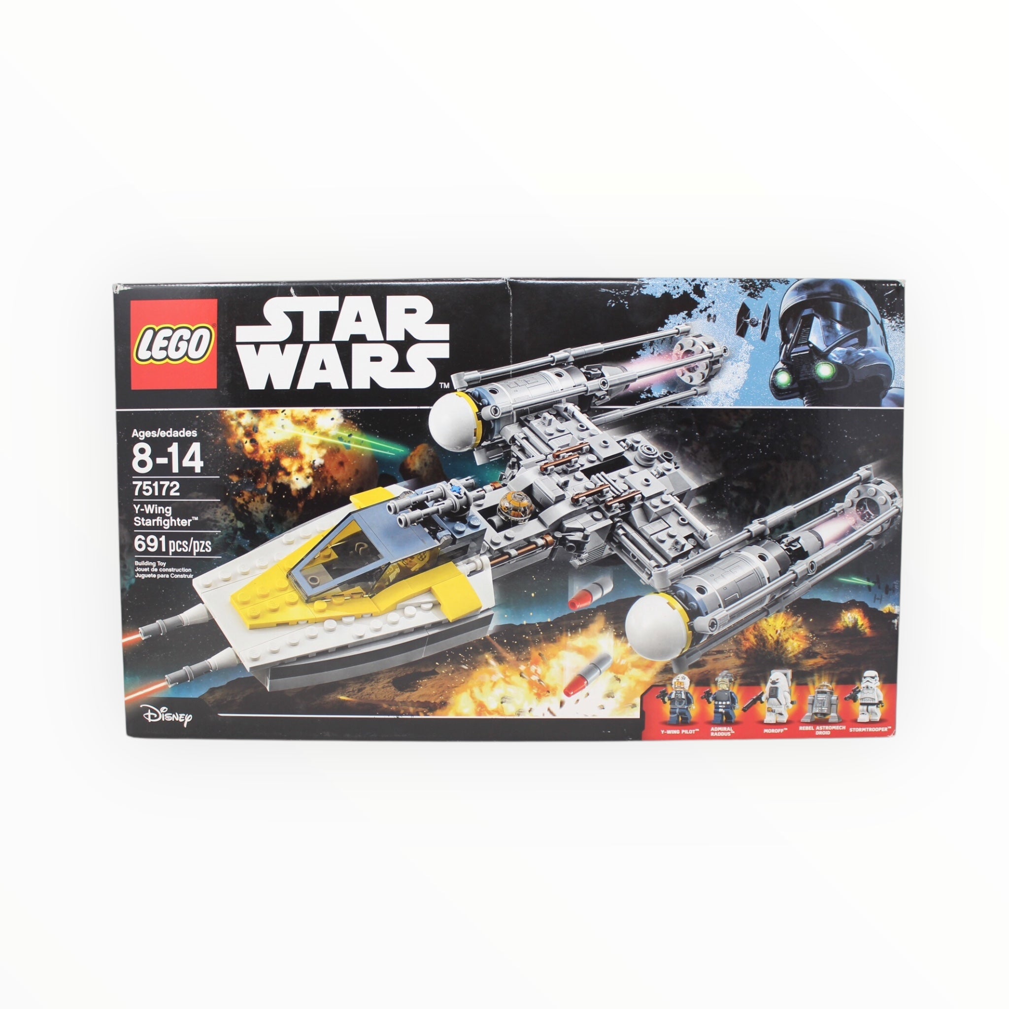 Retired Set 75172 Star Wars Y-Wing Starfighter (damaged box)