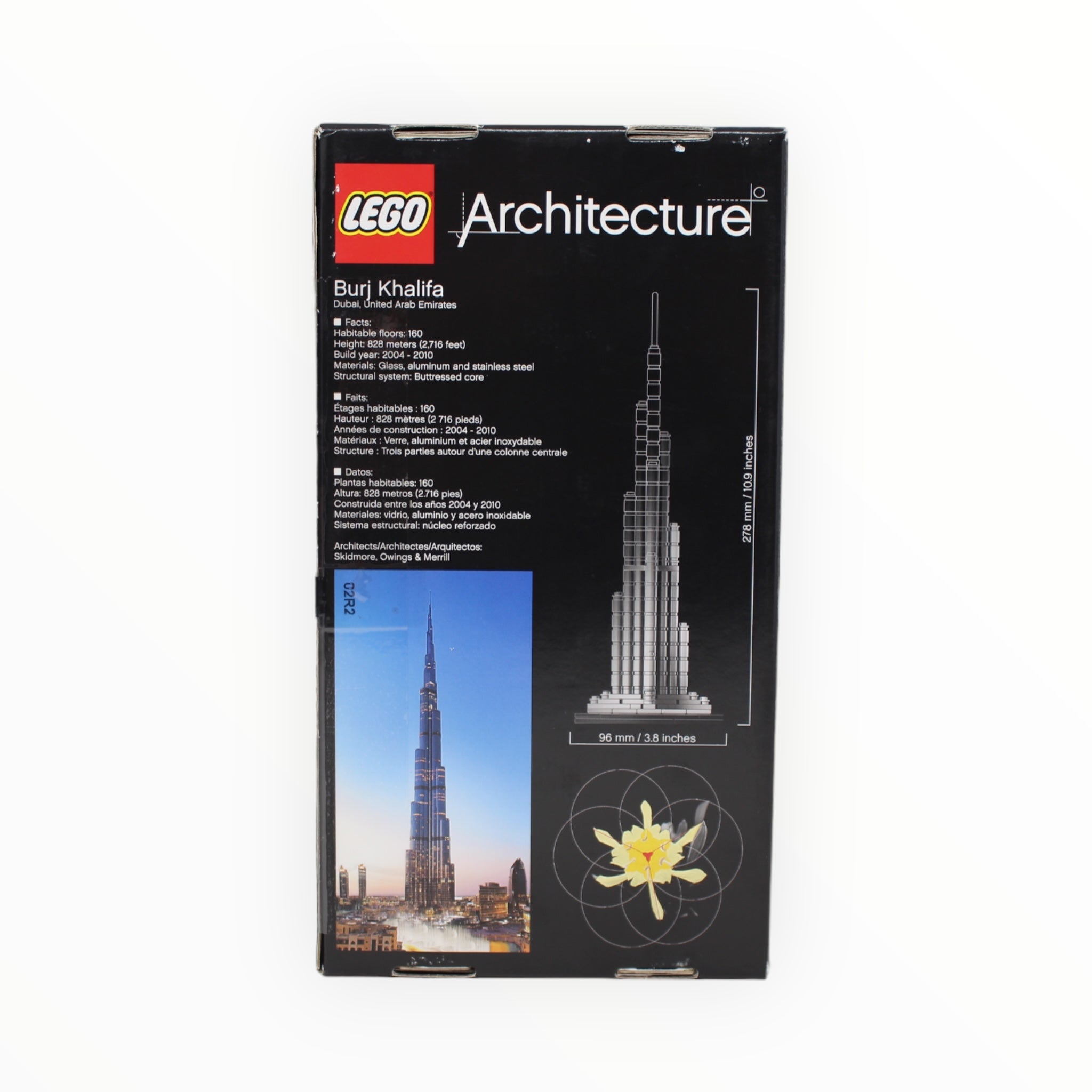 Certified Used Set 21008 Architecture Burj Khalifa