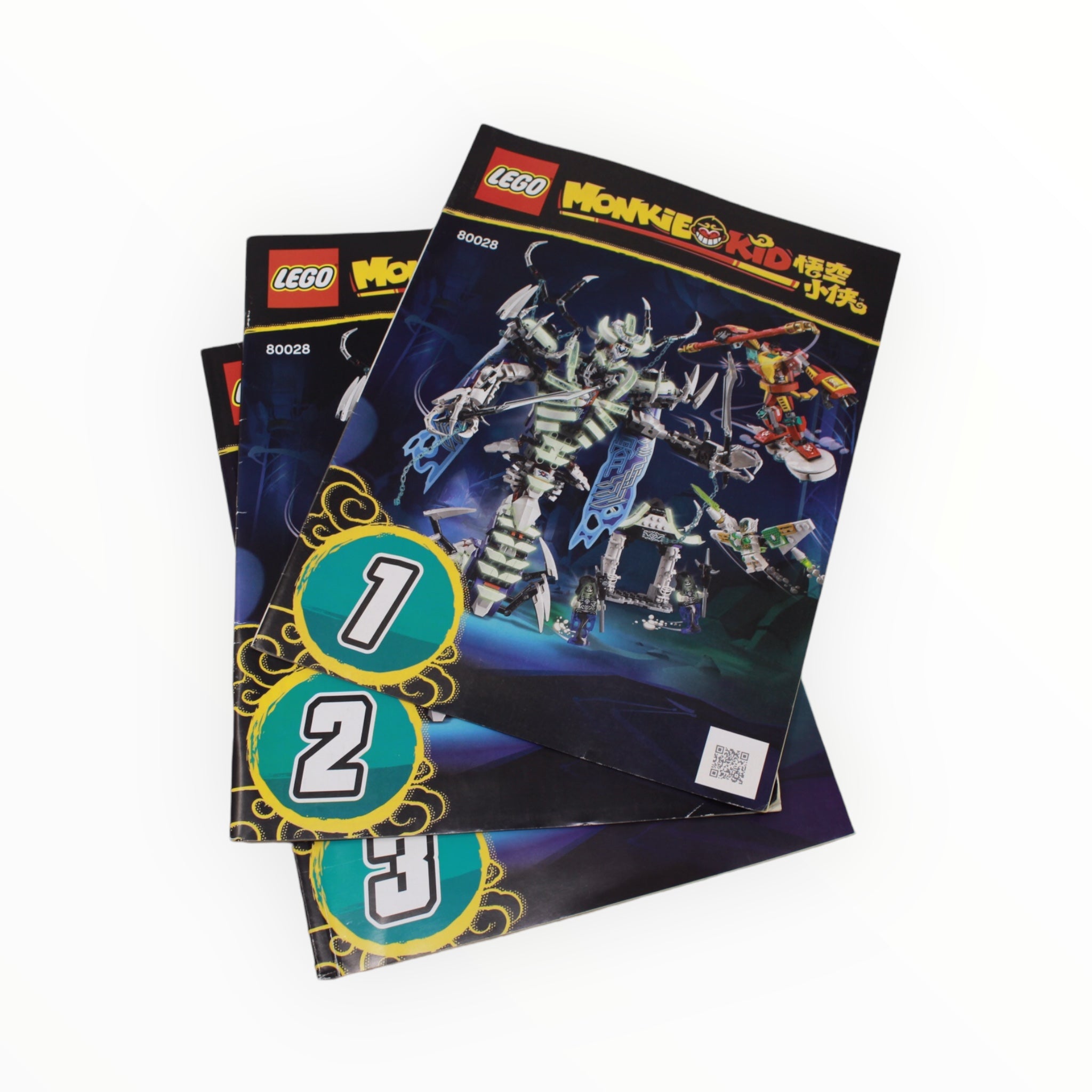 Used Set 80028 Monkie Kid The Bone Demon