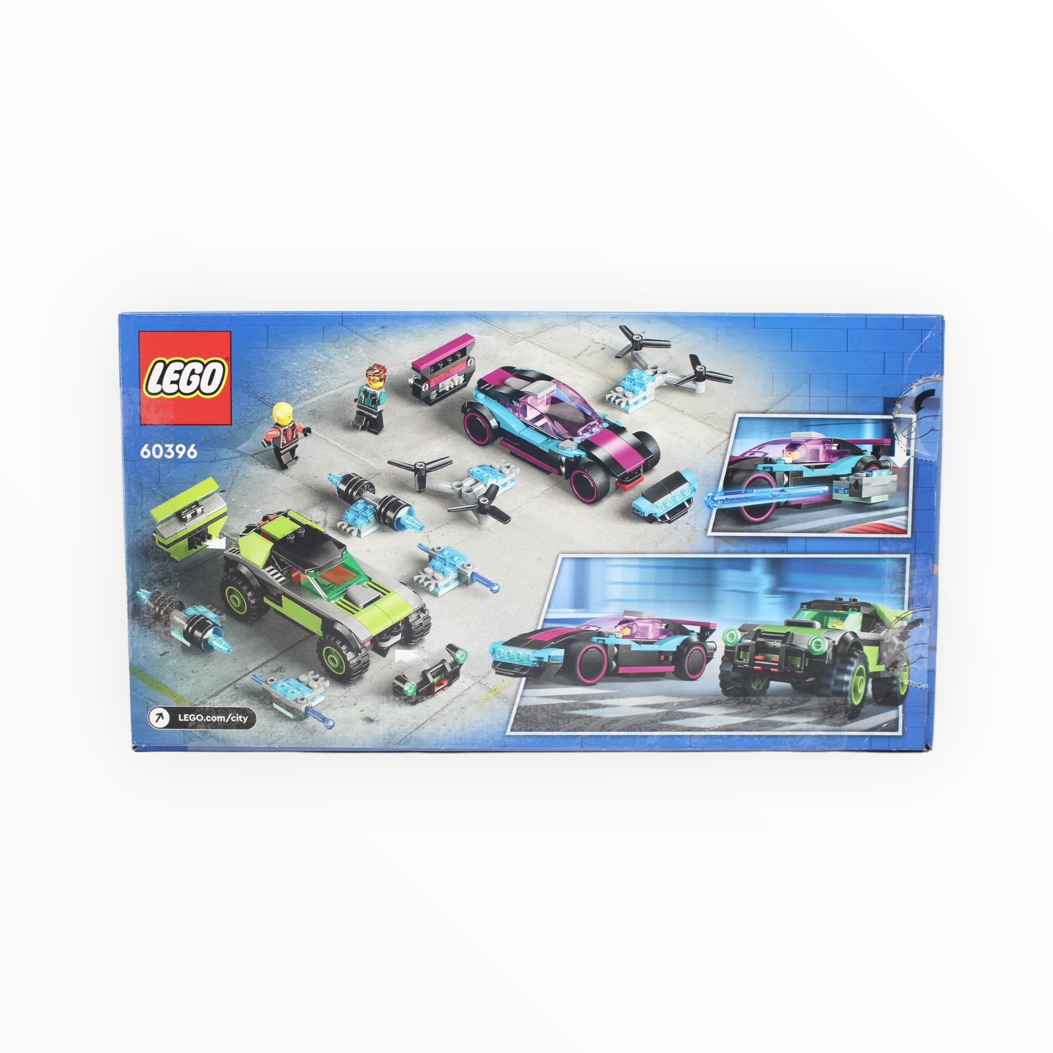 Certified Used Set 60396 City Modified Race Cars