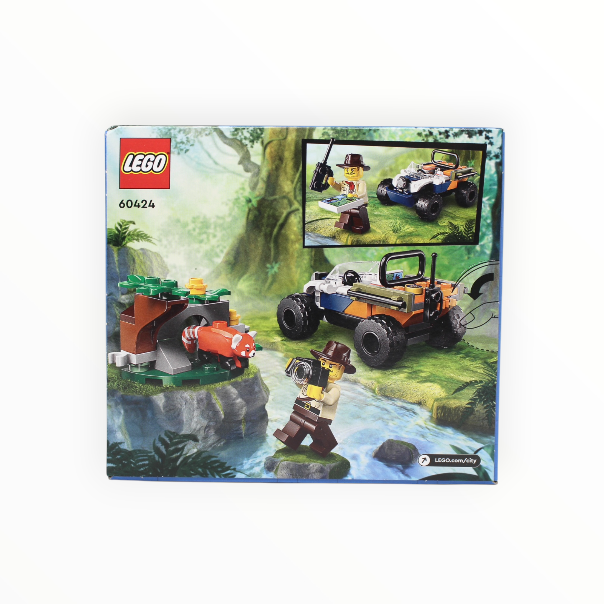 Retired Set 60424 City Jungle Explorer ATV Red Panda Mission