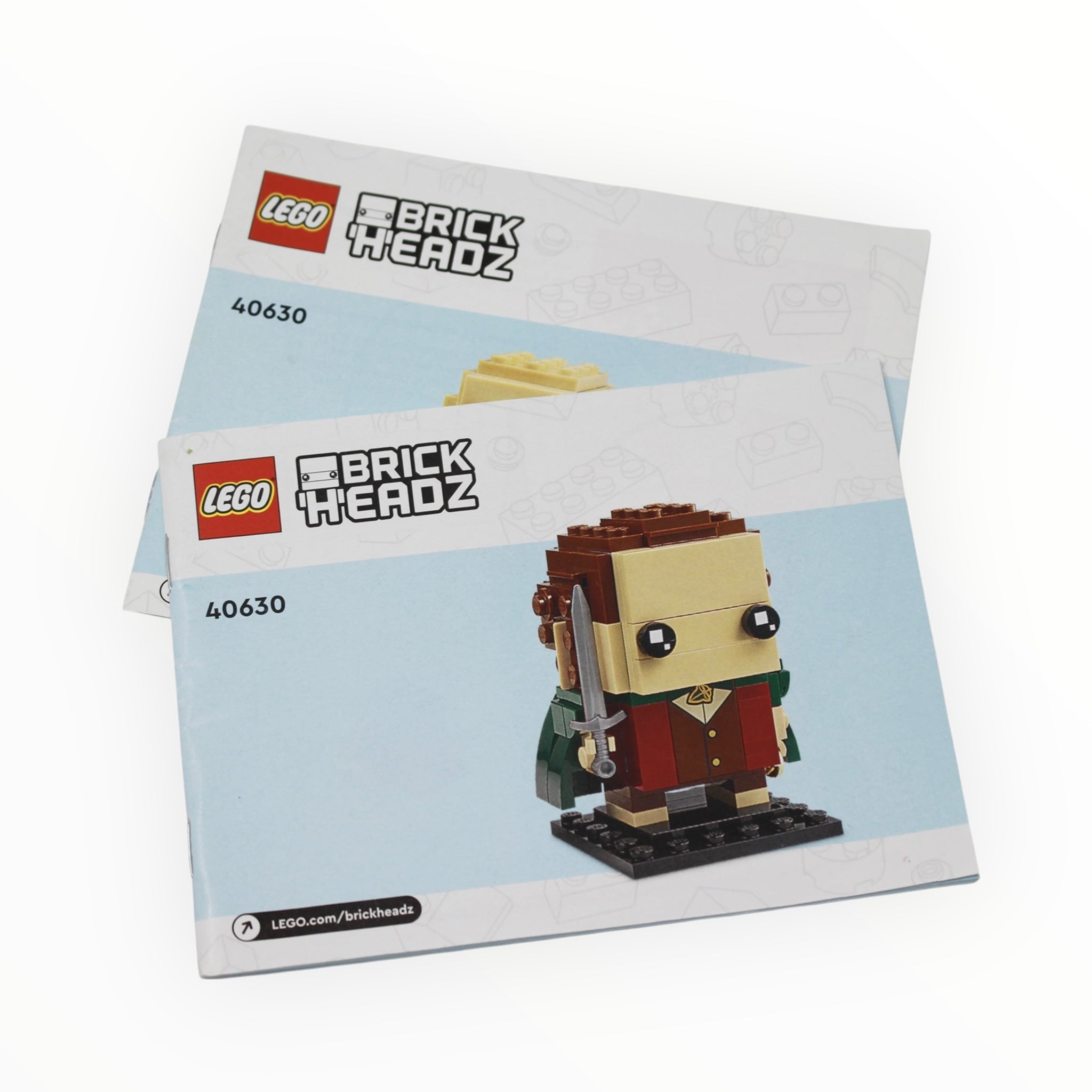 Used Set 40630 BrickHeadz The Lord of the Rings Frodo & Gollum