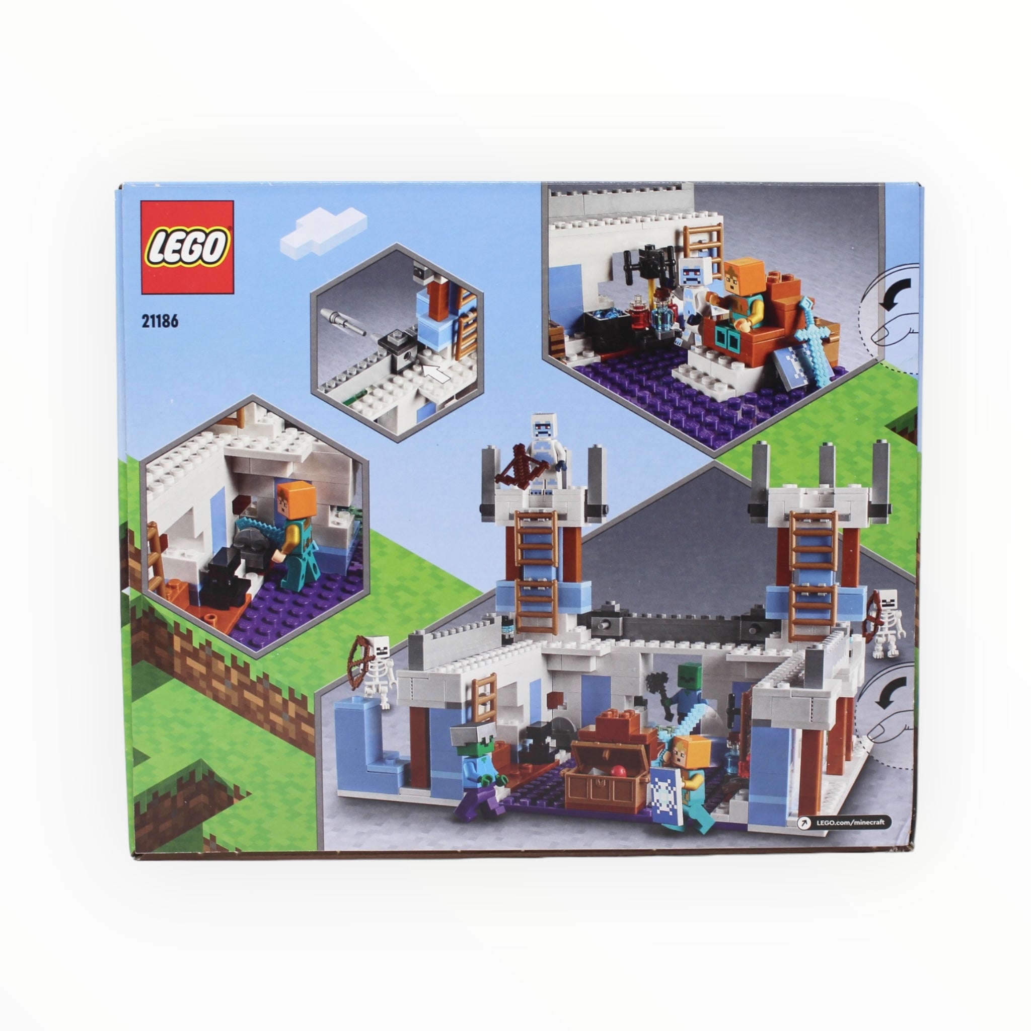 Retired Set 21186 Minecraft The Ice Castle