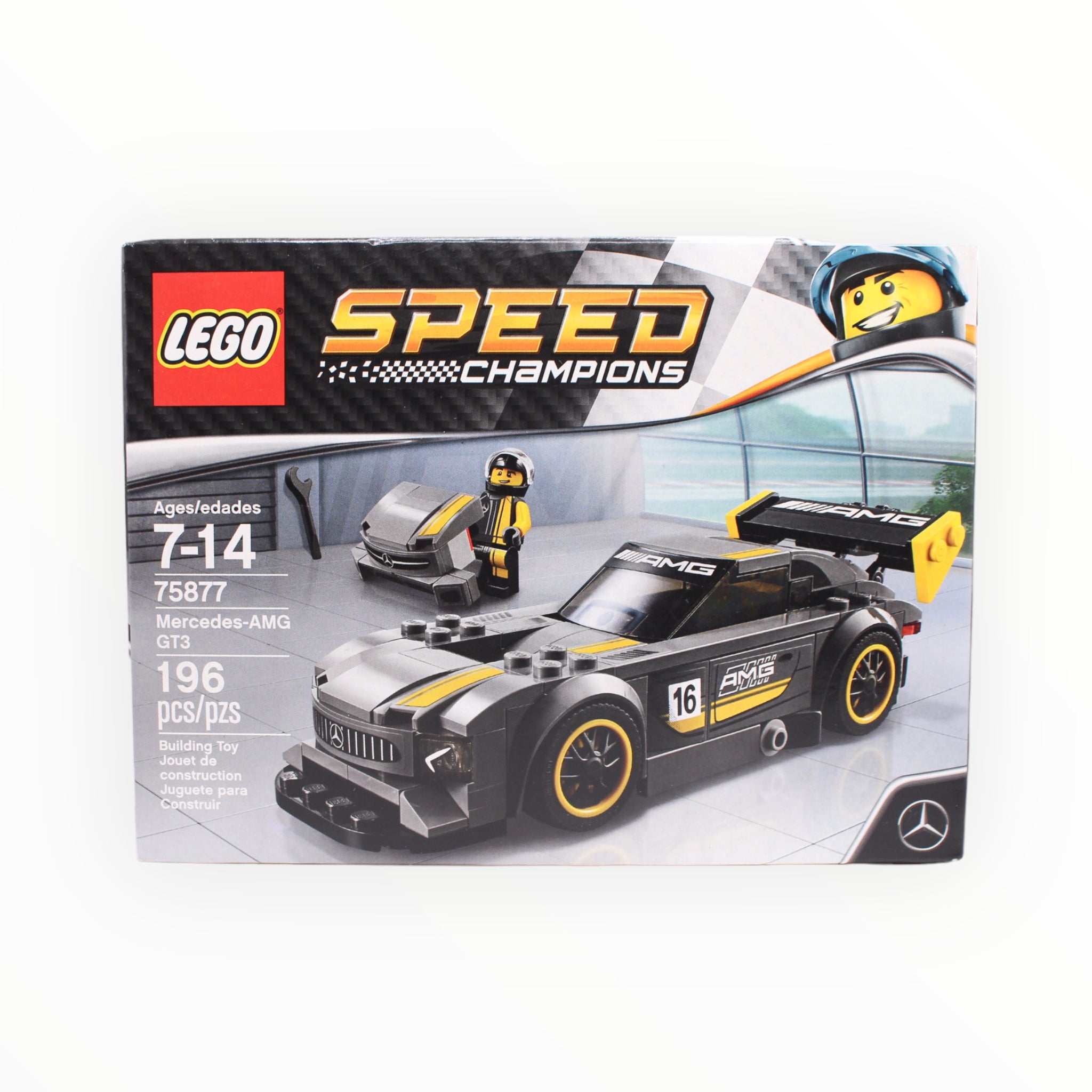 Retired Set 75877 Speed Champions Mercedes AMG-GT3