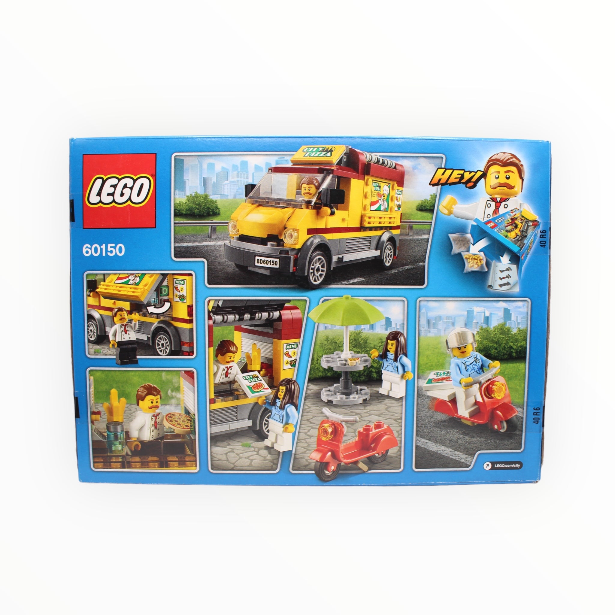 Retired Set 60150 City Pizza Van