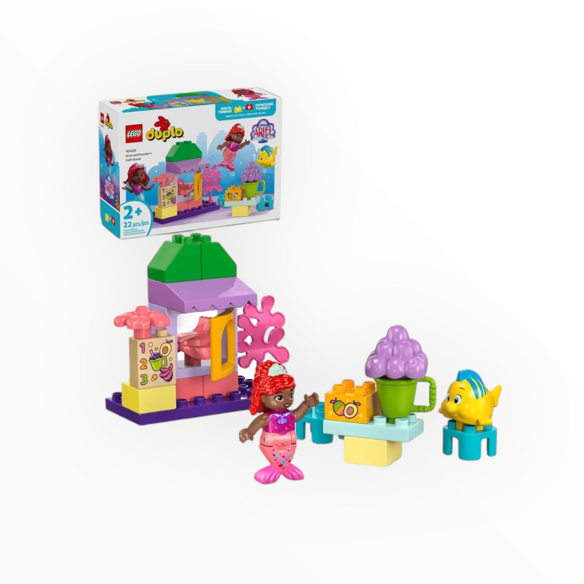 10420 DUPLO Ariel and Flounder’s Café Stand