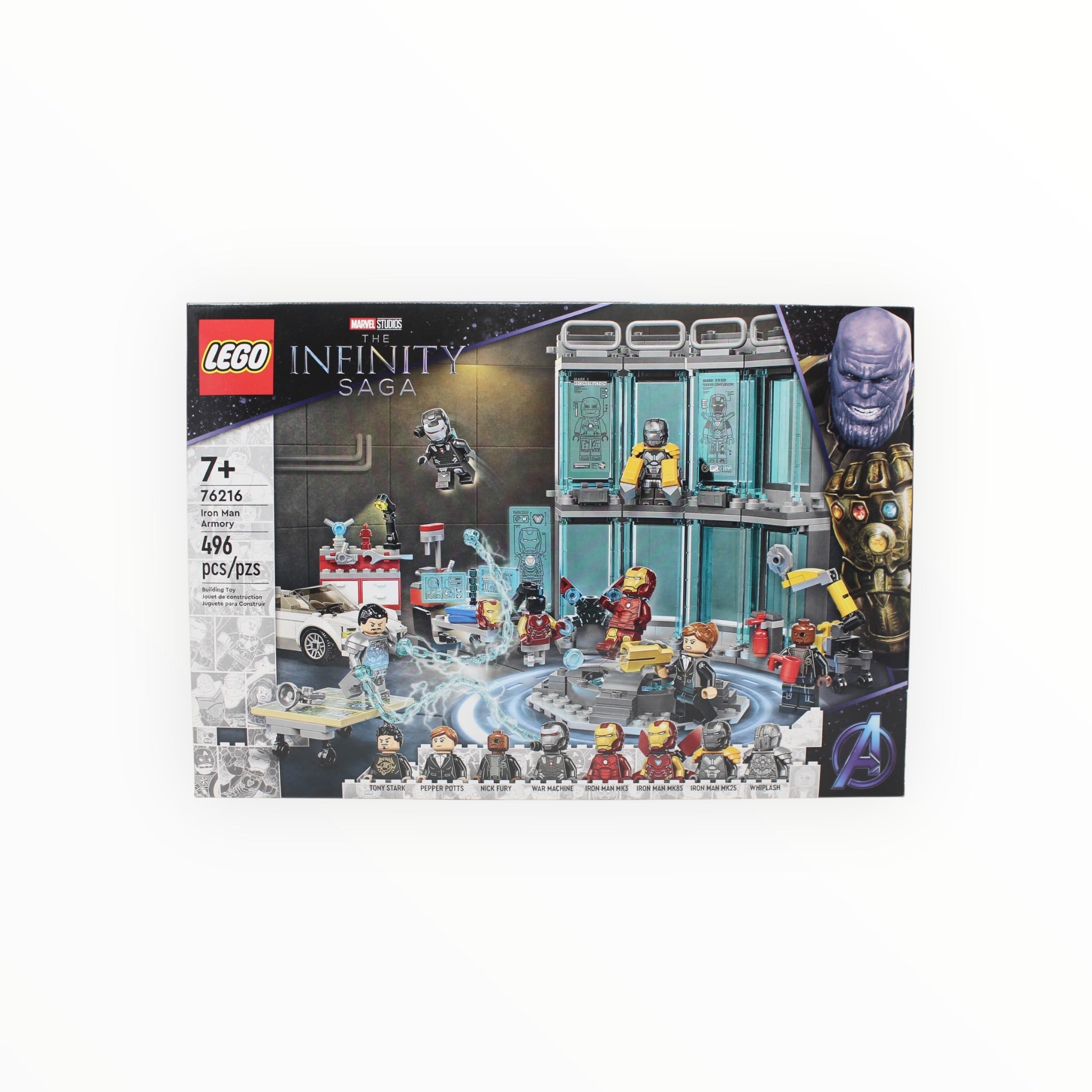 【marvel】アイアンマンセット MARVEL コラボ アイアンマン 詰め合わせBOX | Myprotein