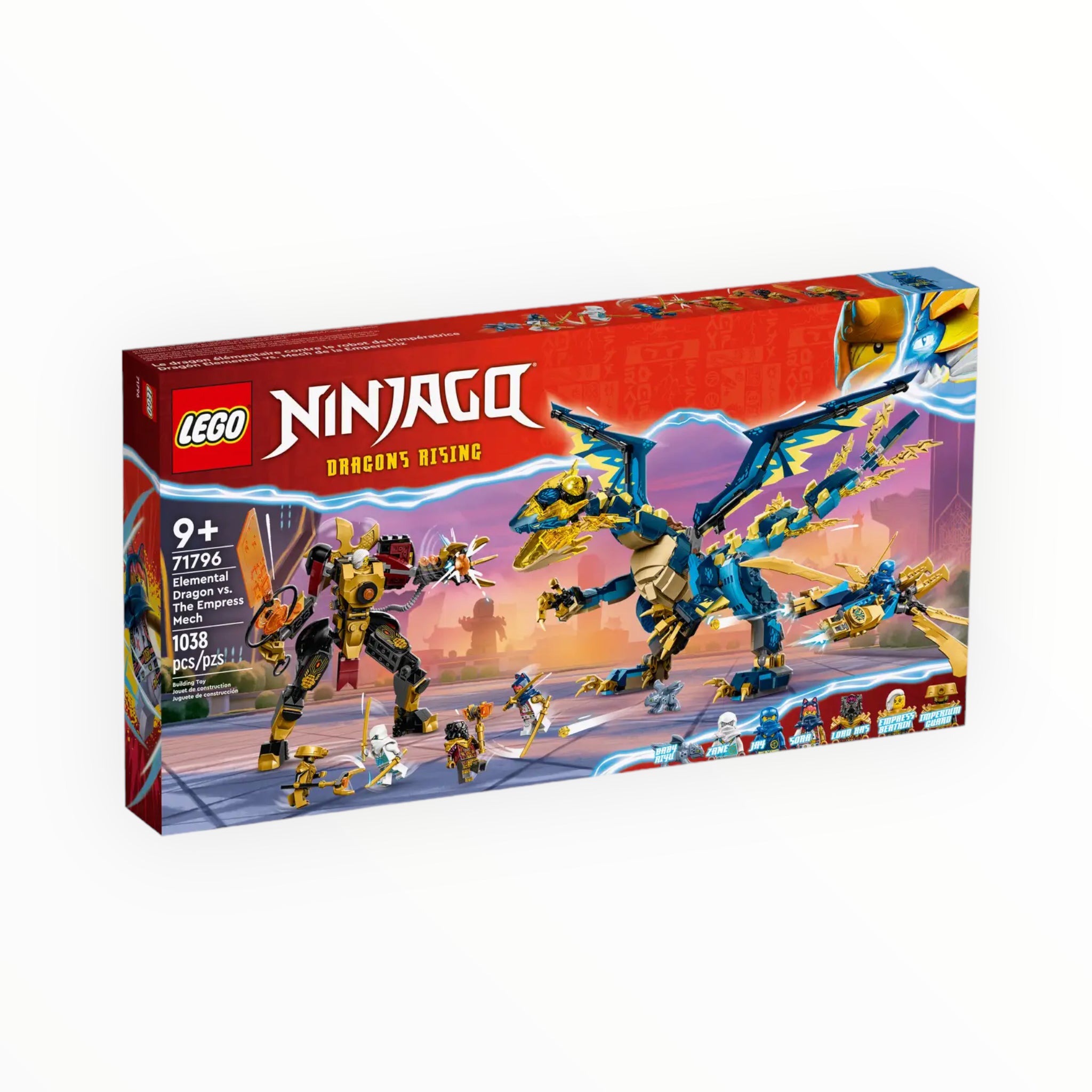 71796 Ninjago Elemental Dragon vs. The Empress Mech