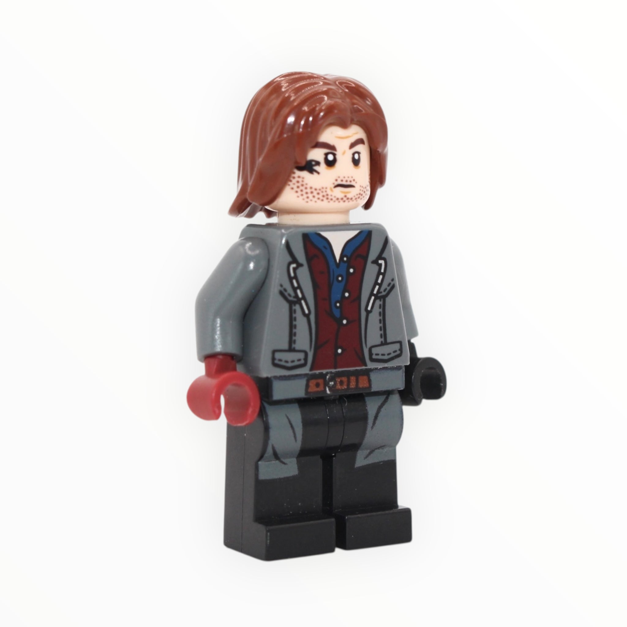 Rainn Delacourt (dark red and dark blue shirt)