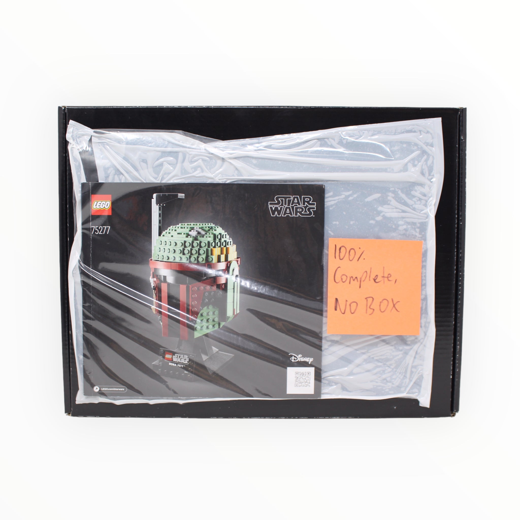 Certified Used Set 75277 Star Wars Boba Fett Helmet (no box)