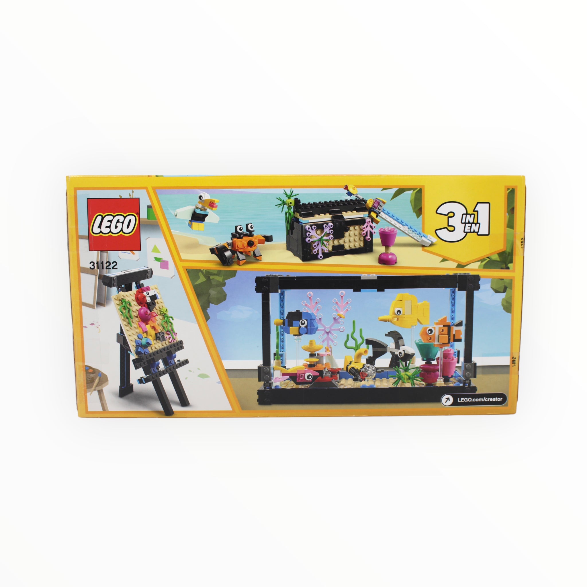 Certified Used Set 31122 Creator Fish Tank