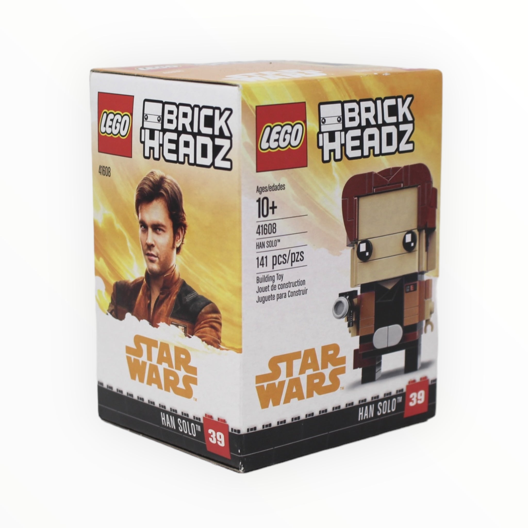 Retired Set 41608 Star Wars BrickHeadz Han Solo