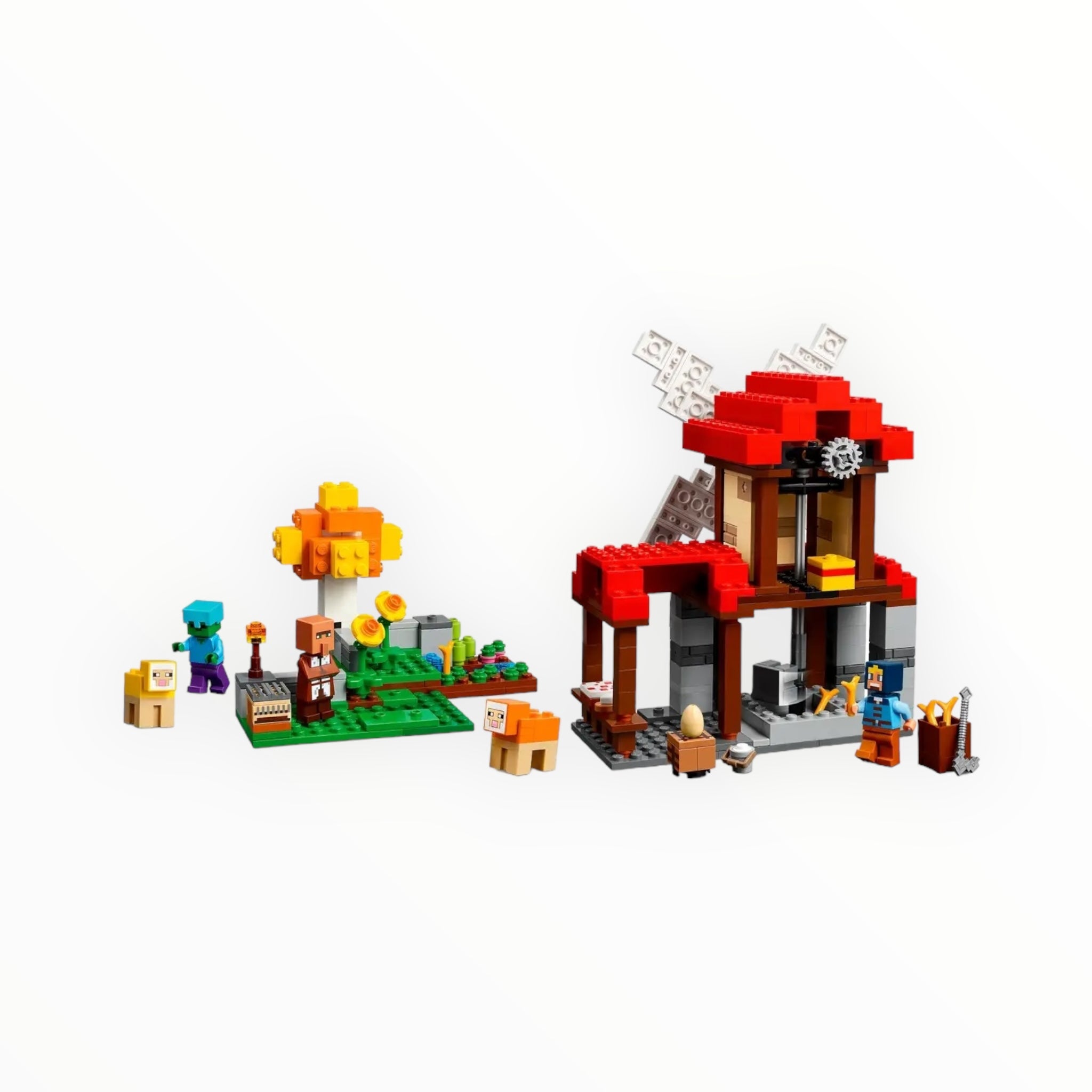 21262 Minecraft The Windmill Farm