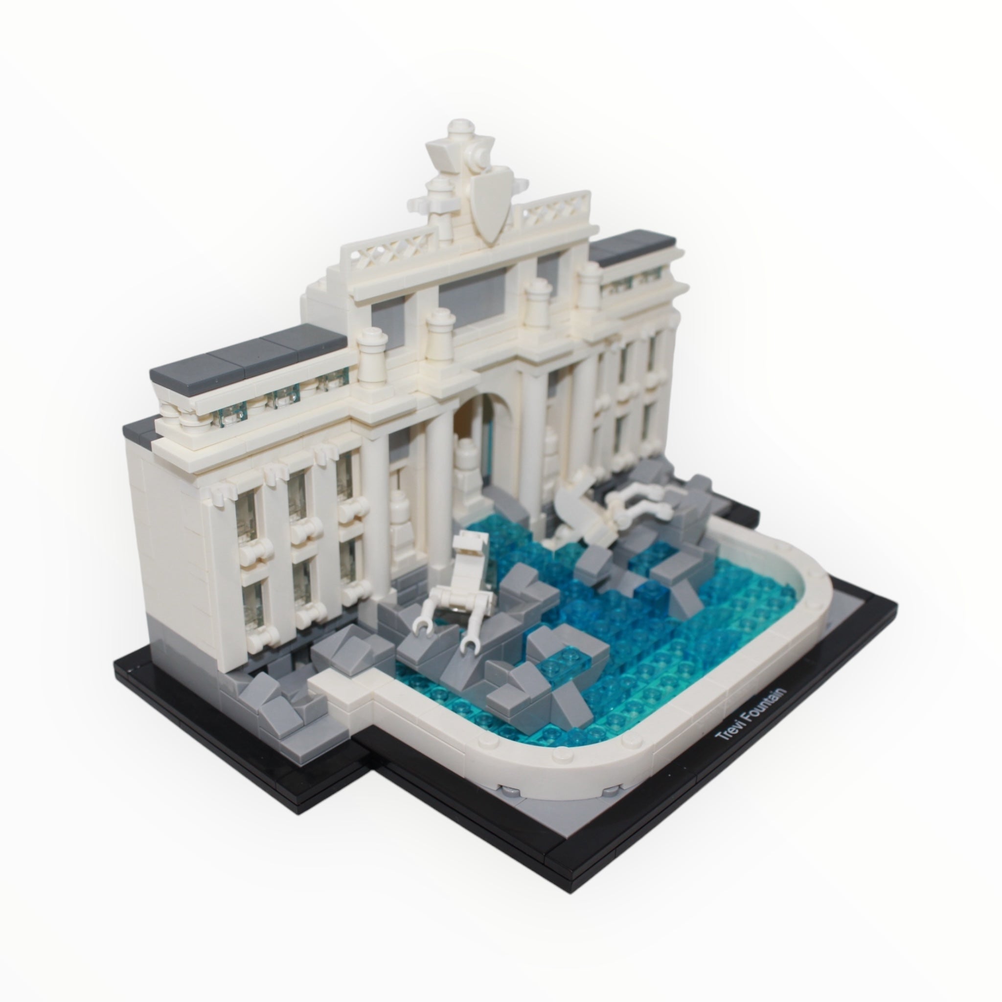 Used Set 21020 Architecture Trevi Fountain