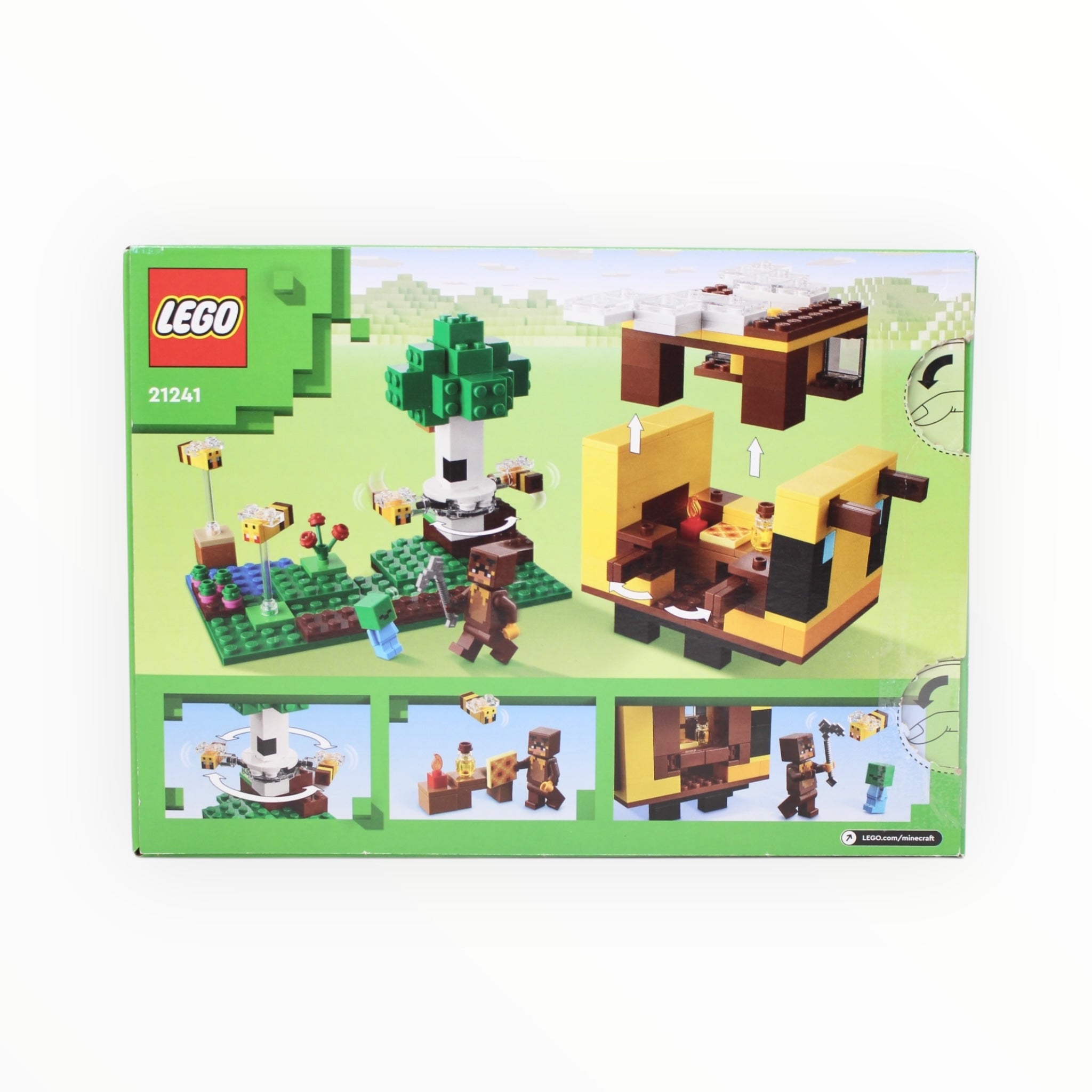Certified Used Set 21241 Minecraft The Bee Cottage