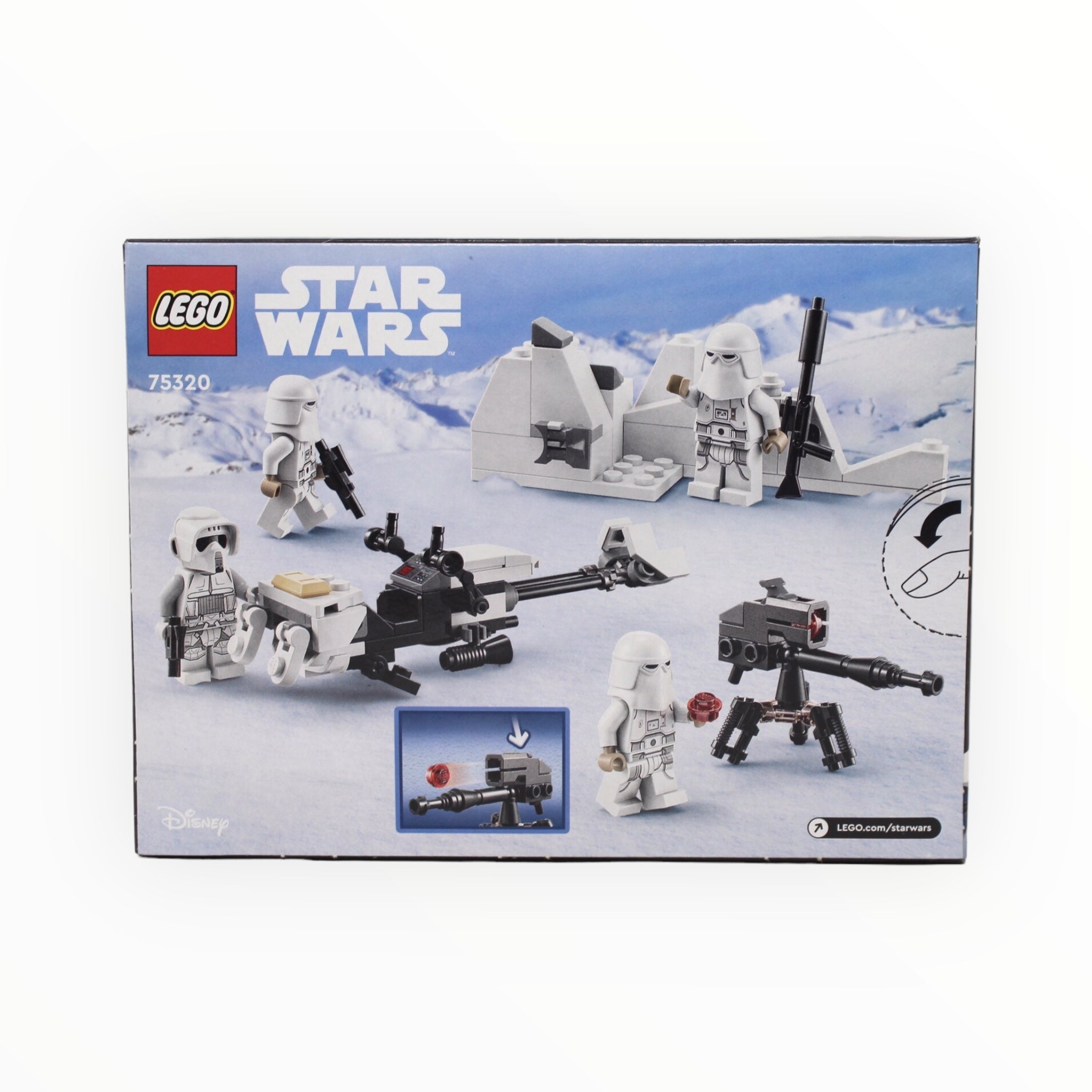 Retired Set 75320 Star Wars Snowtrooper Battle Pack