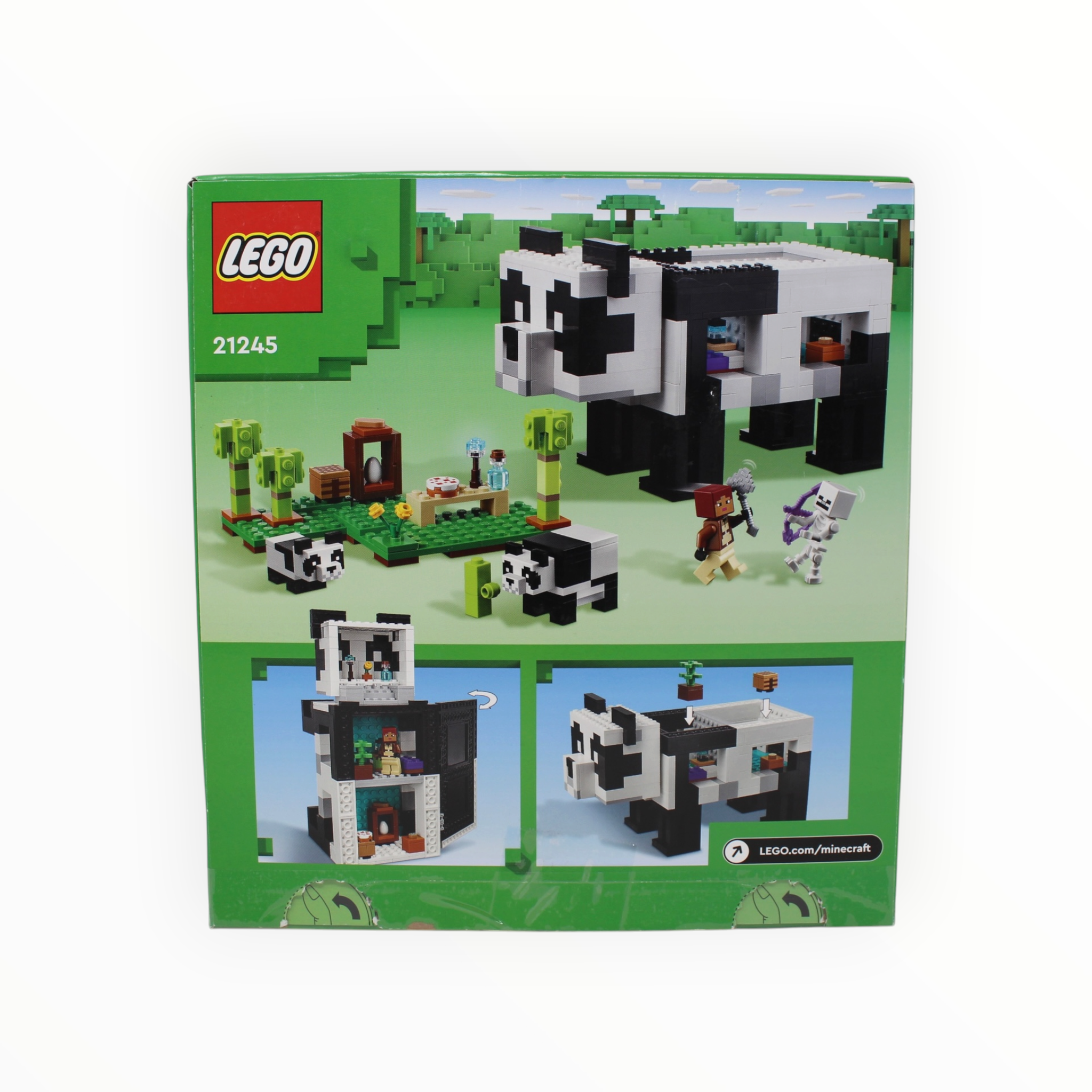 Certified Used Set 21245 Minecraft The Panda Haven